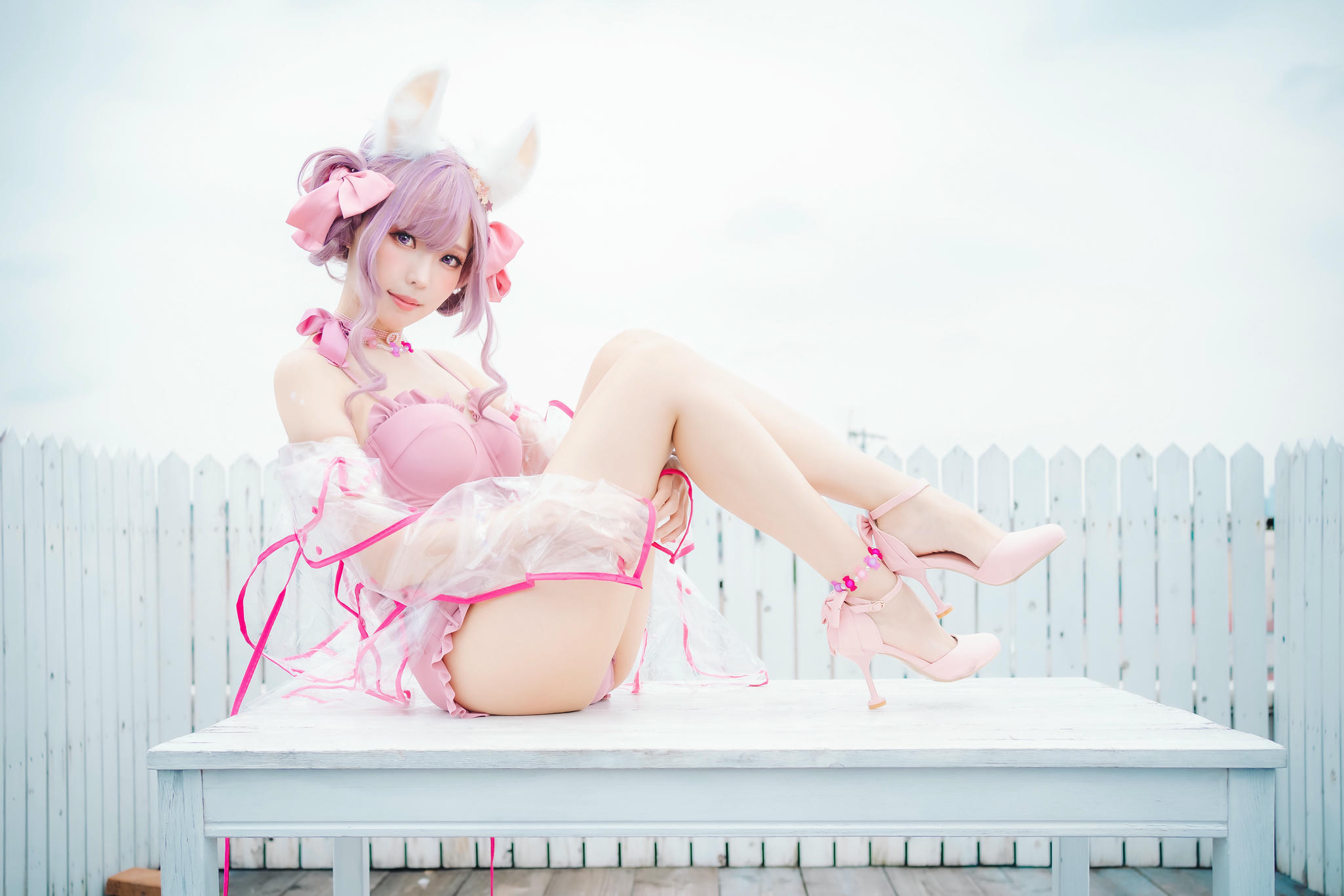 ElyEE子 NO.087 Fluffy Summer pink [54P-214MB]_第2集