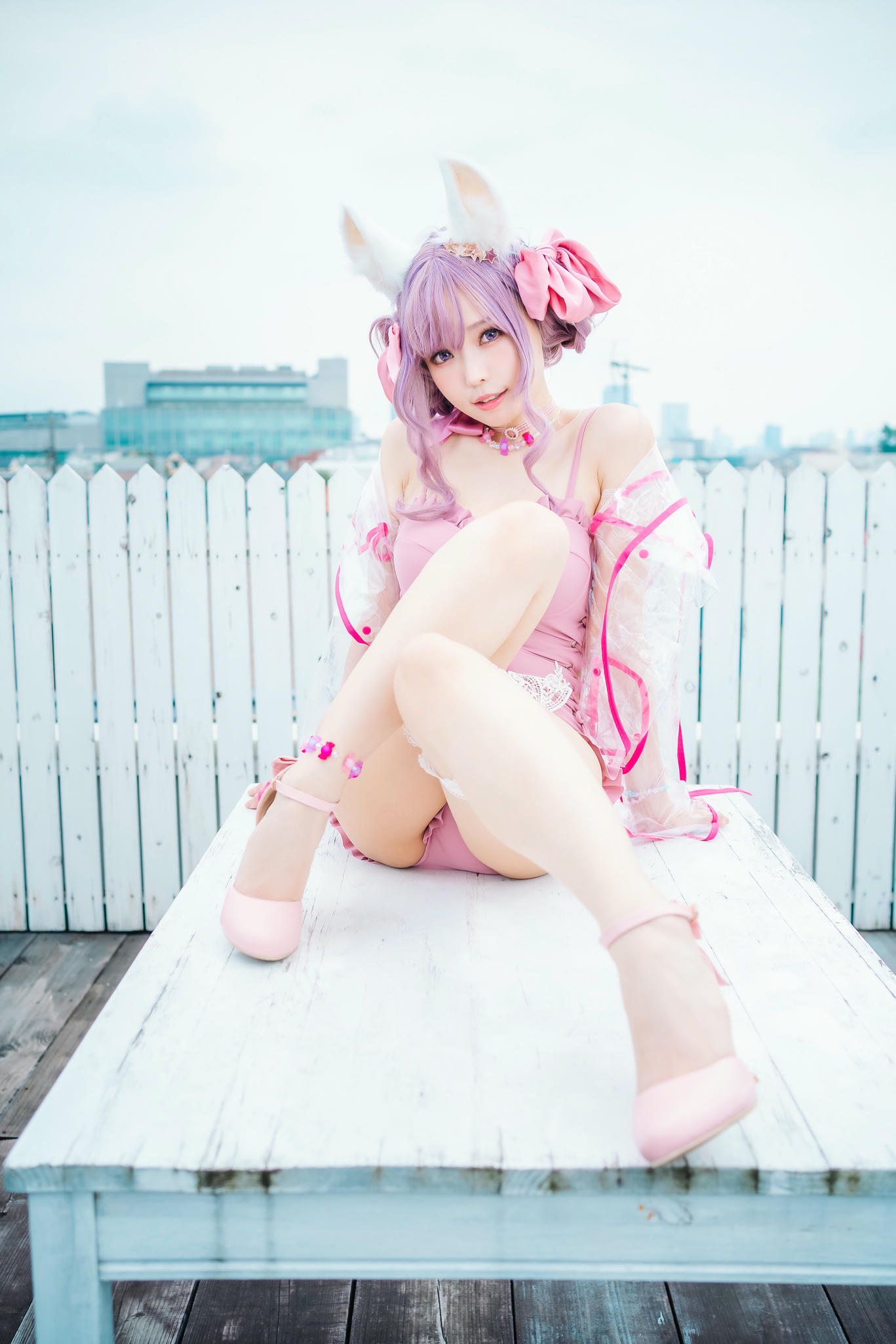 ElyEE子 NO.087 Fluffy Summer pink [54P-214MB]_第3集