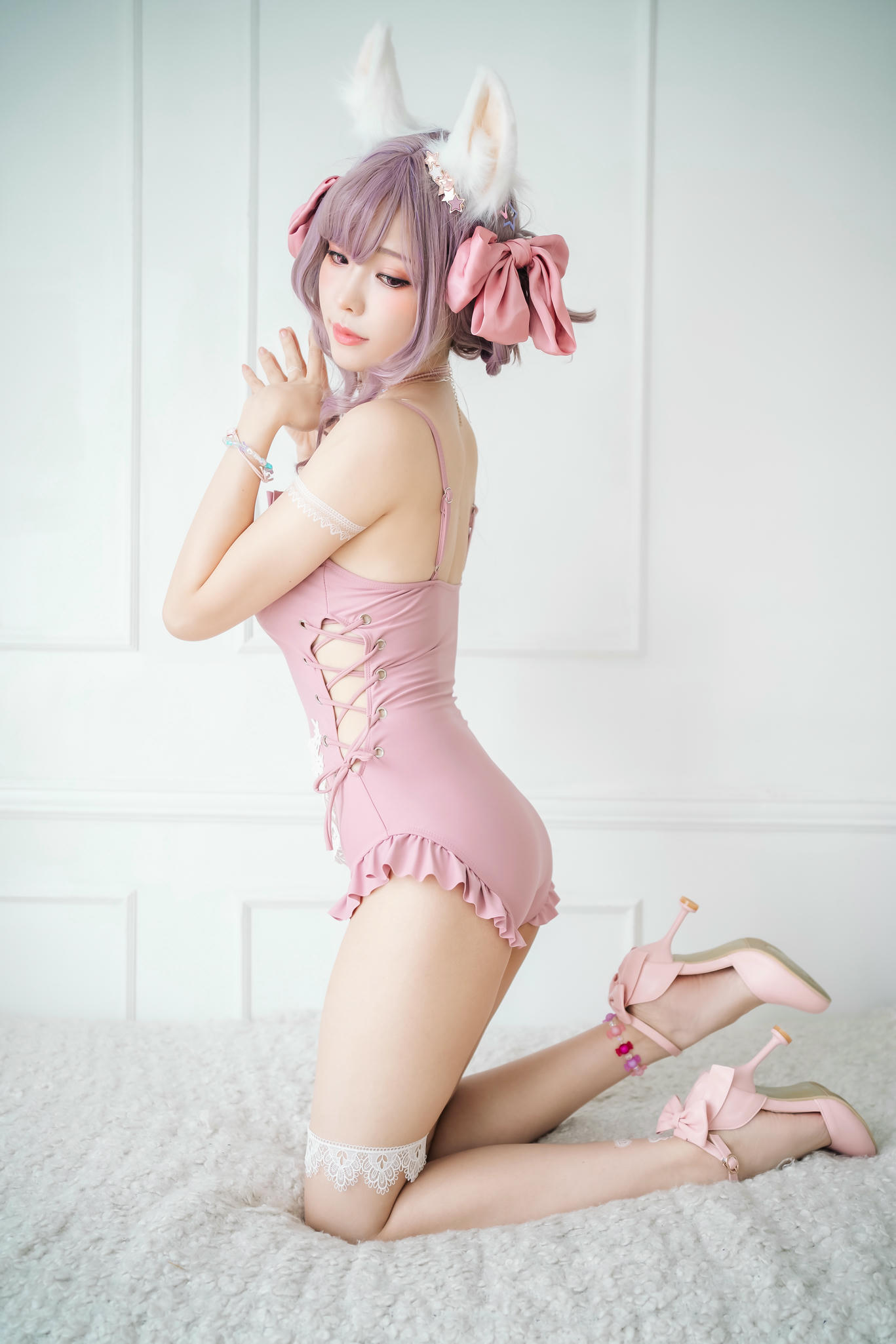 ElyEE子 NO.087 Fluffy Summer pink [54P-214MB]_第1集
