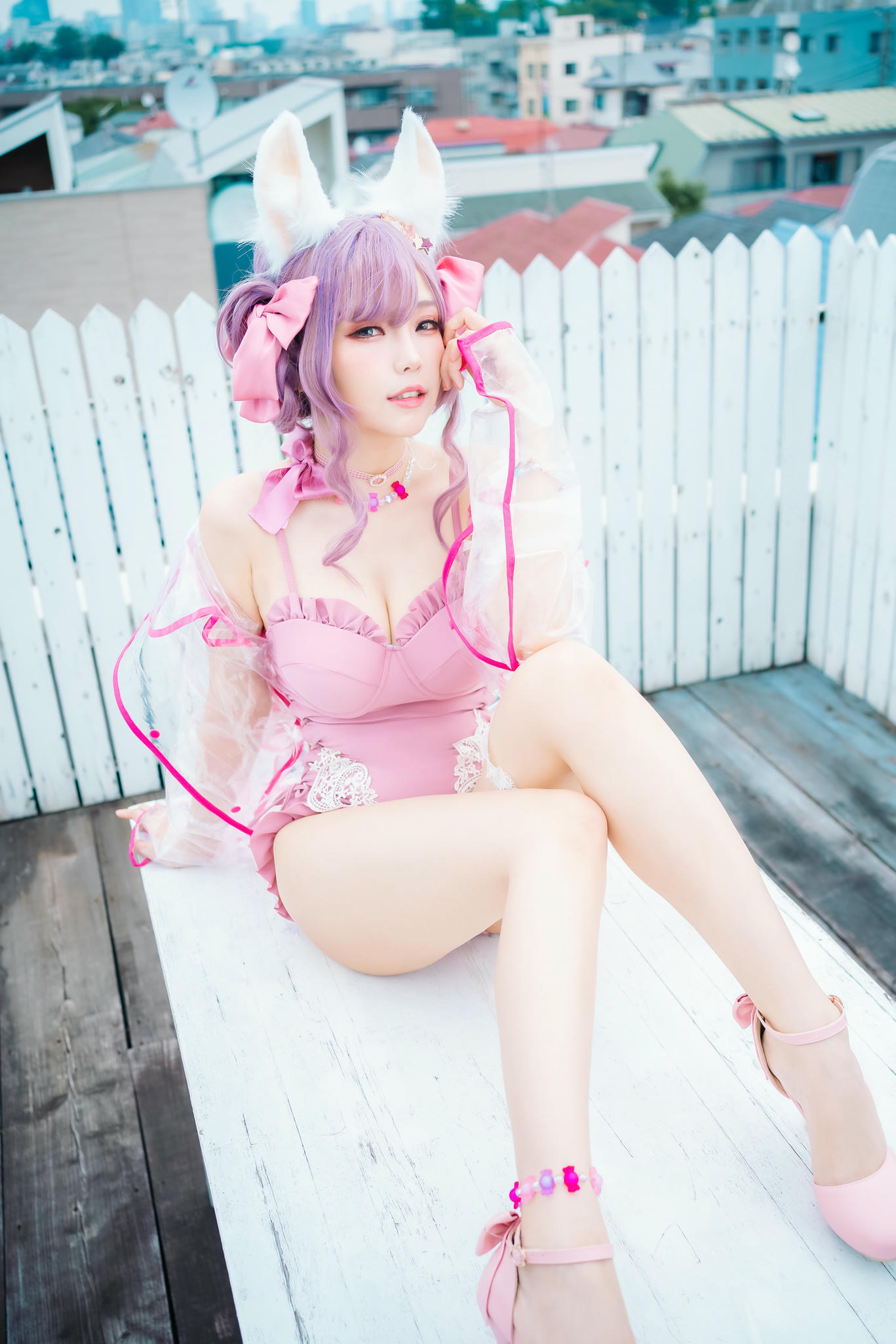 ElyEE子 NO.087 Fluffy Summer pink [54P-214MB]_第3集