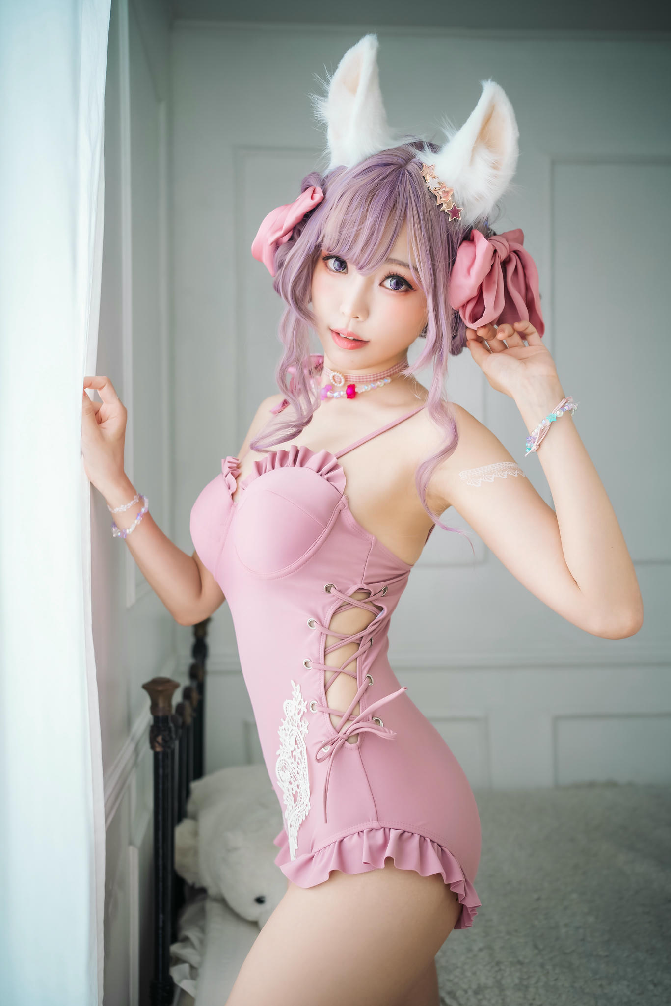 ElyEE子 NO.087 Fluffy Summer pink [54P-214MB]_第1集