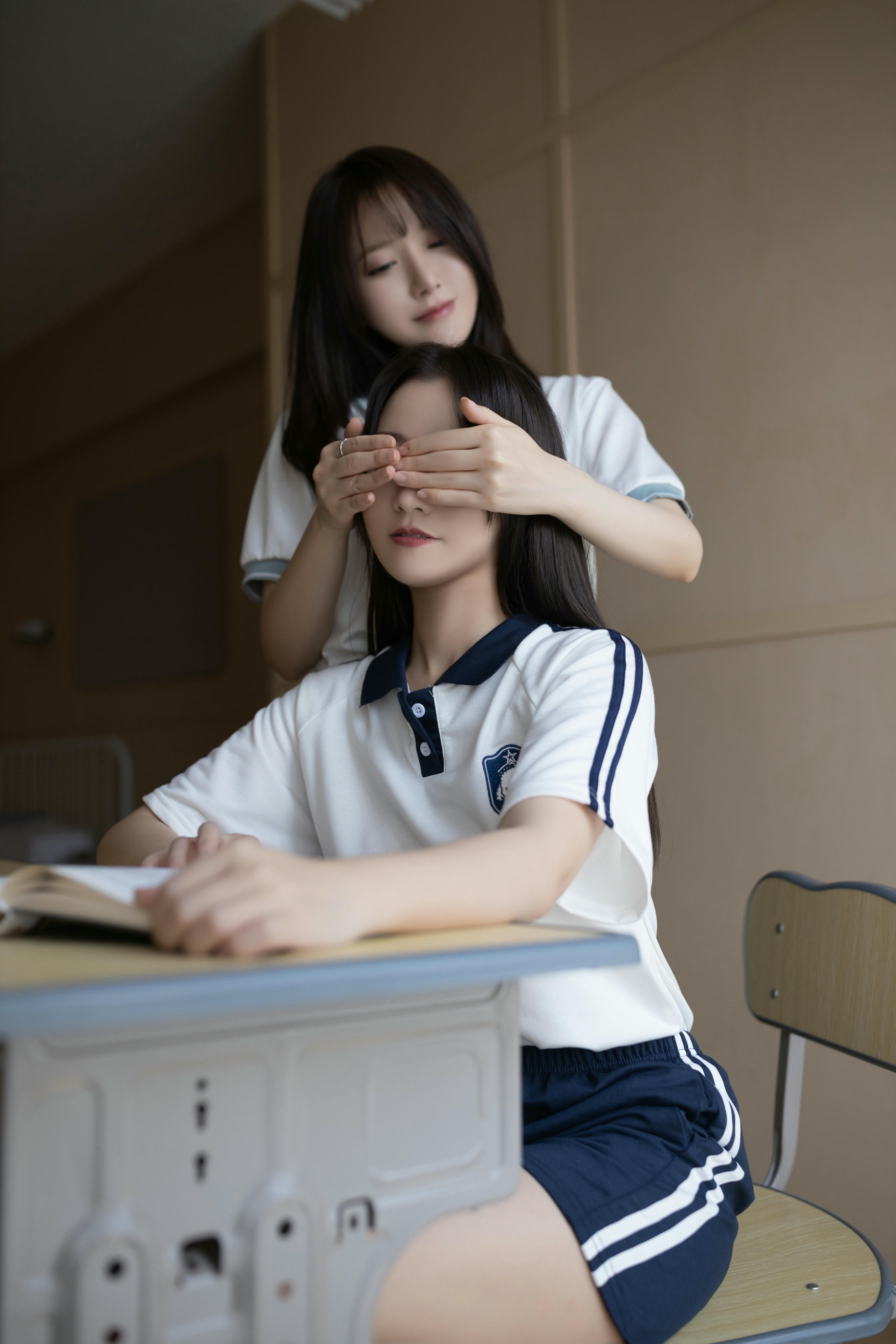 鱼子酱Fish NO.127 内购无水印 &杏子Yada 内购无水印 同桌的你 [152P 1.61 GB]_第1集