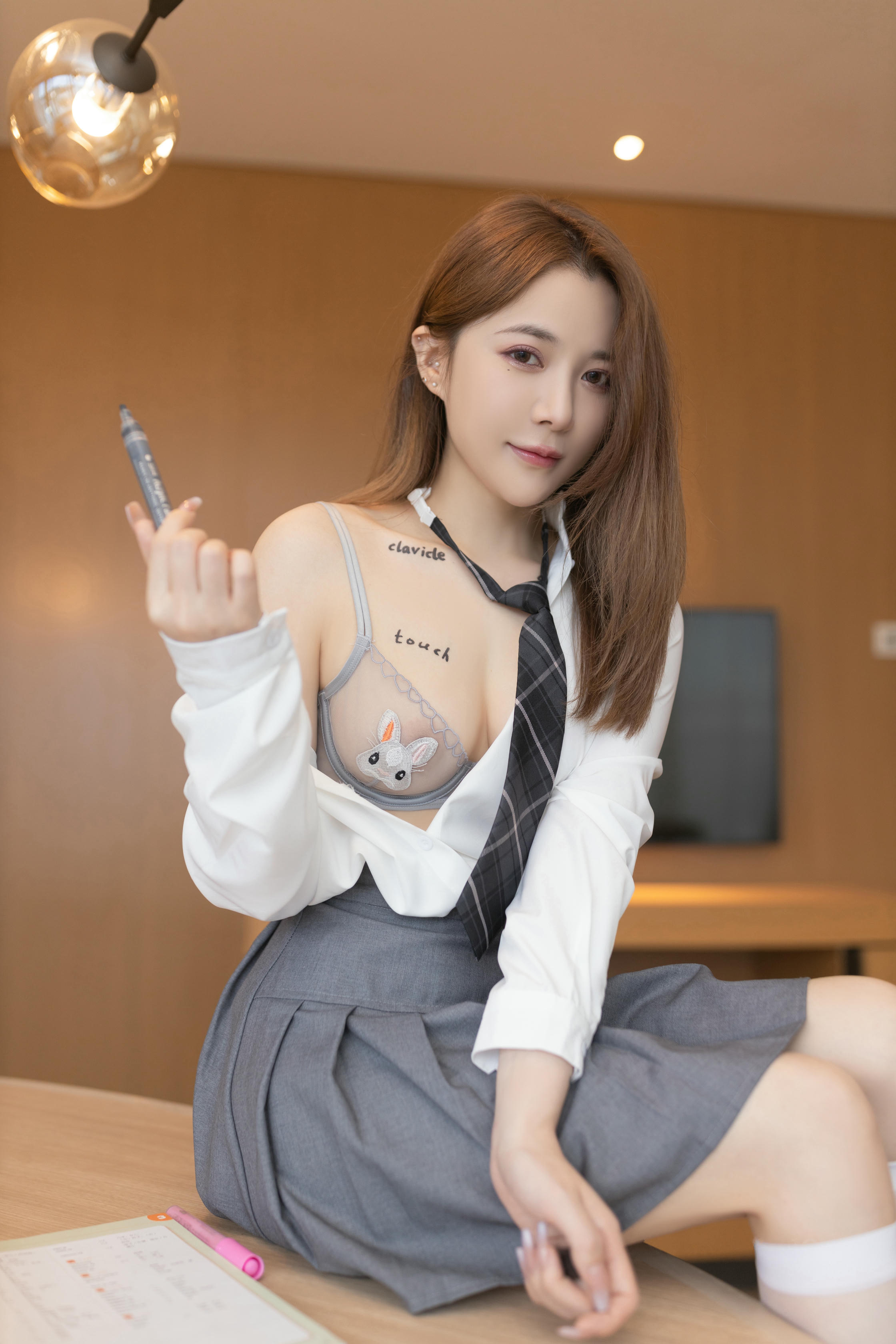 鱼子酱Fish NO.002 内购无水印 K透明内衣 [104P1.19GB]_第2集