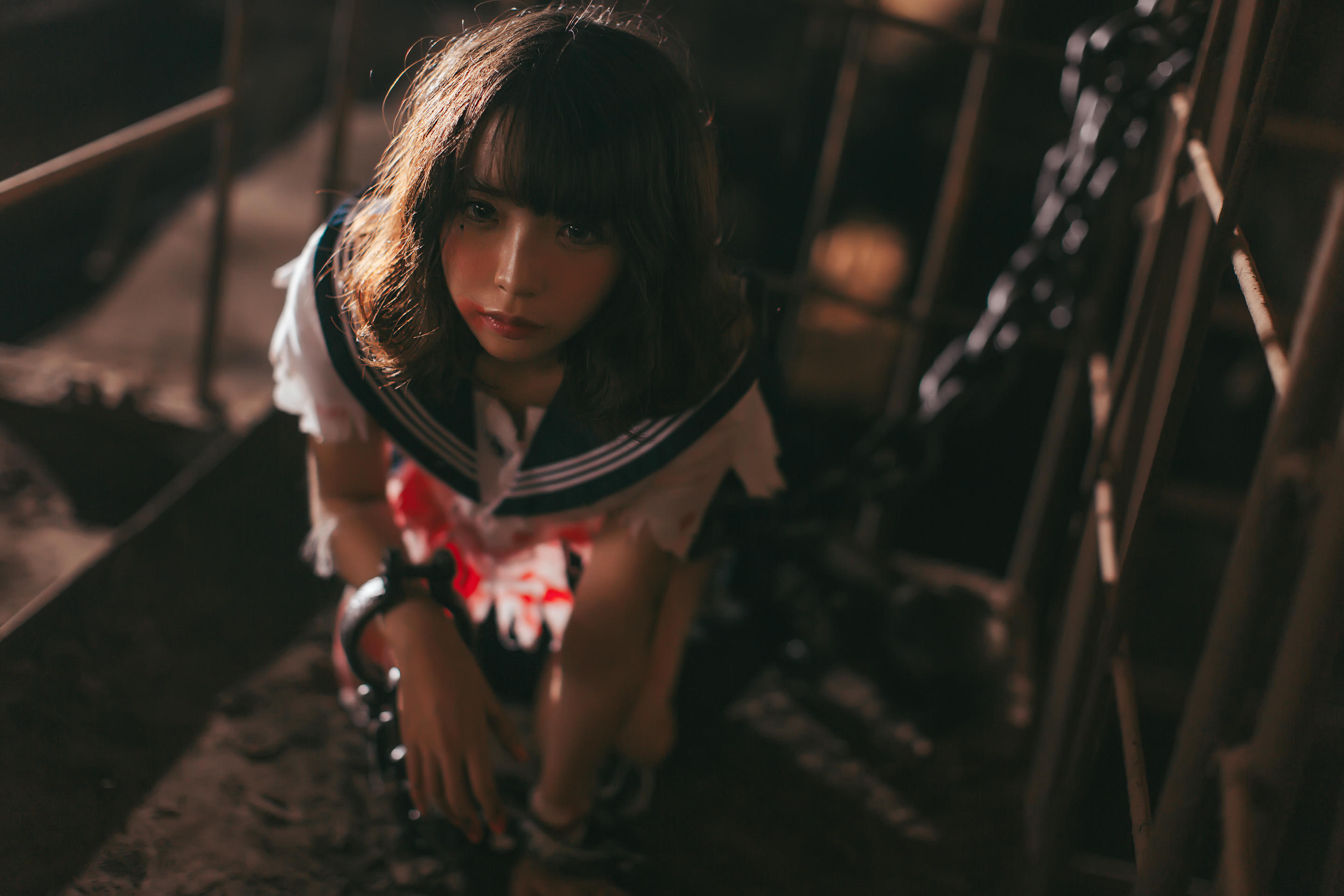 疯猫ss NO.121 血腥JK [28P 267M]_第1集