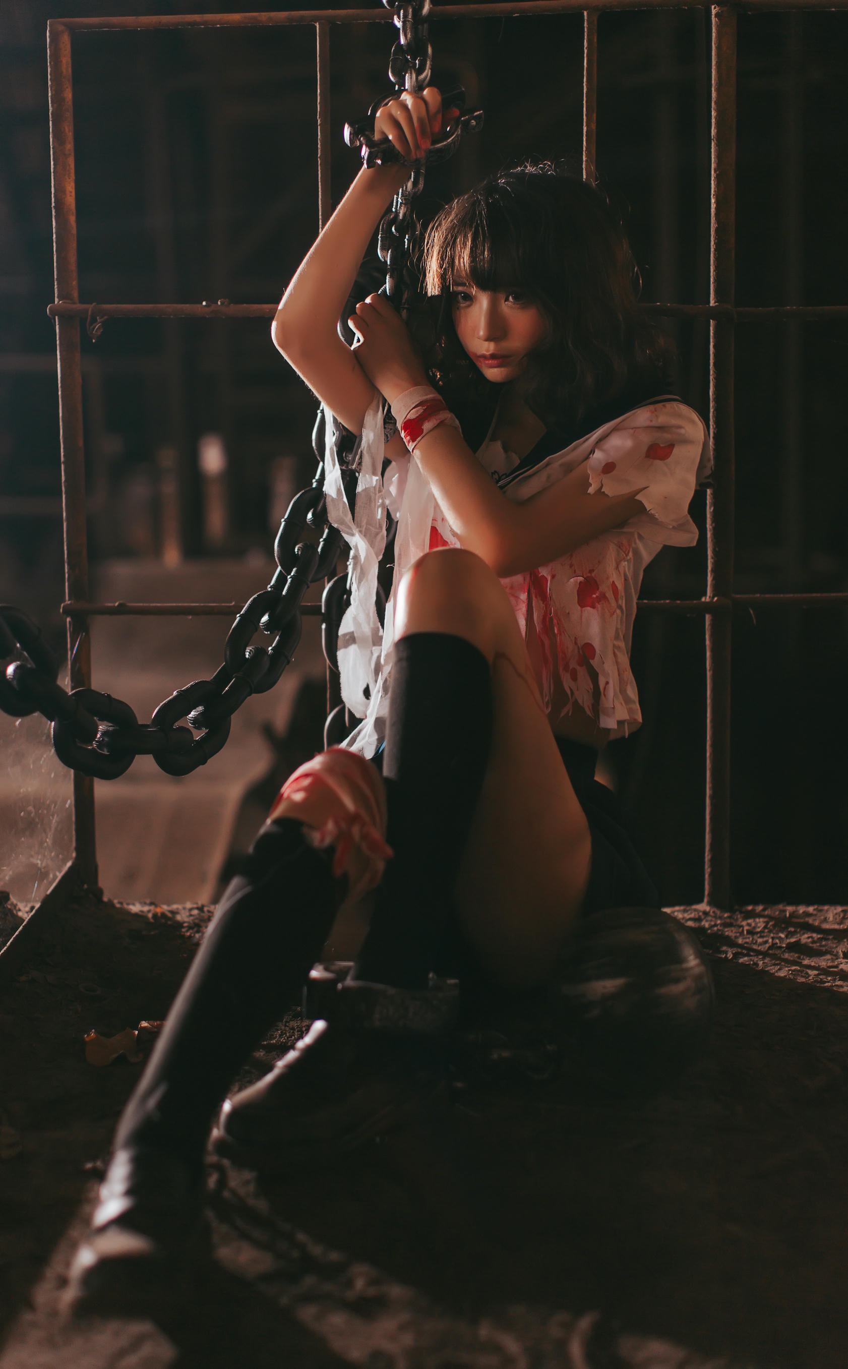 疯猫ss NO.121 血腥JK [28P 267M]_第1集