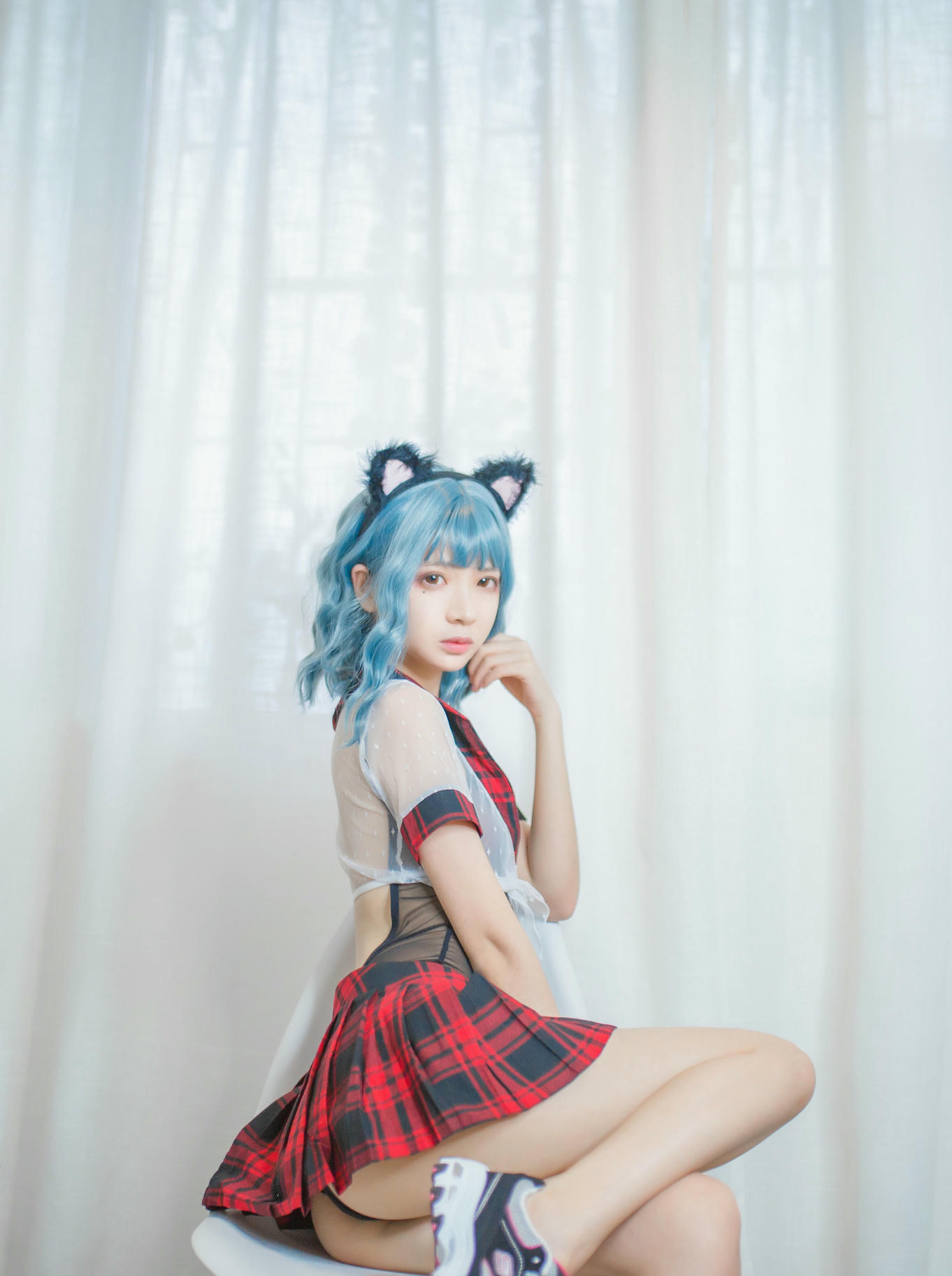 疯猫ss NO.136 蓝发 [26P 122M]_第2集