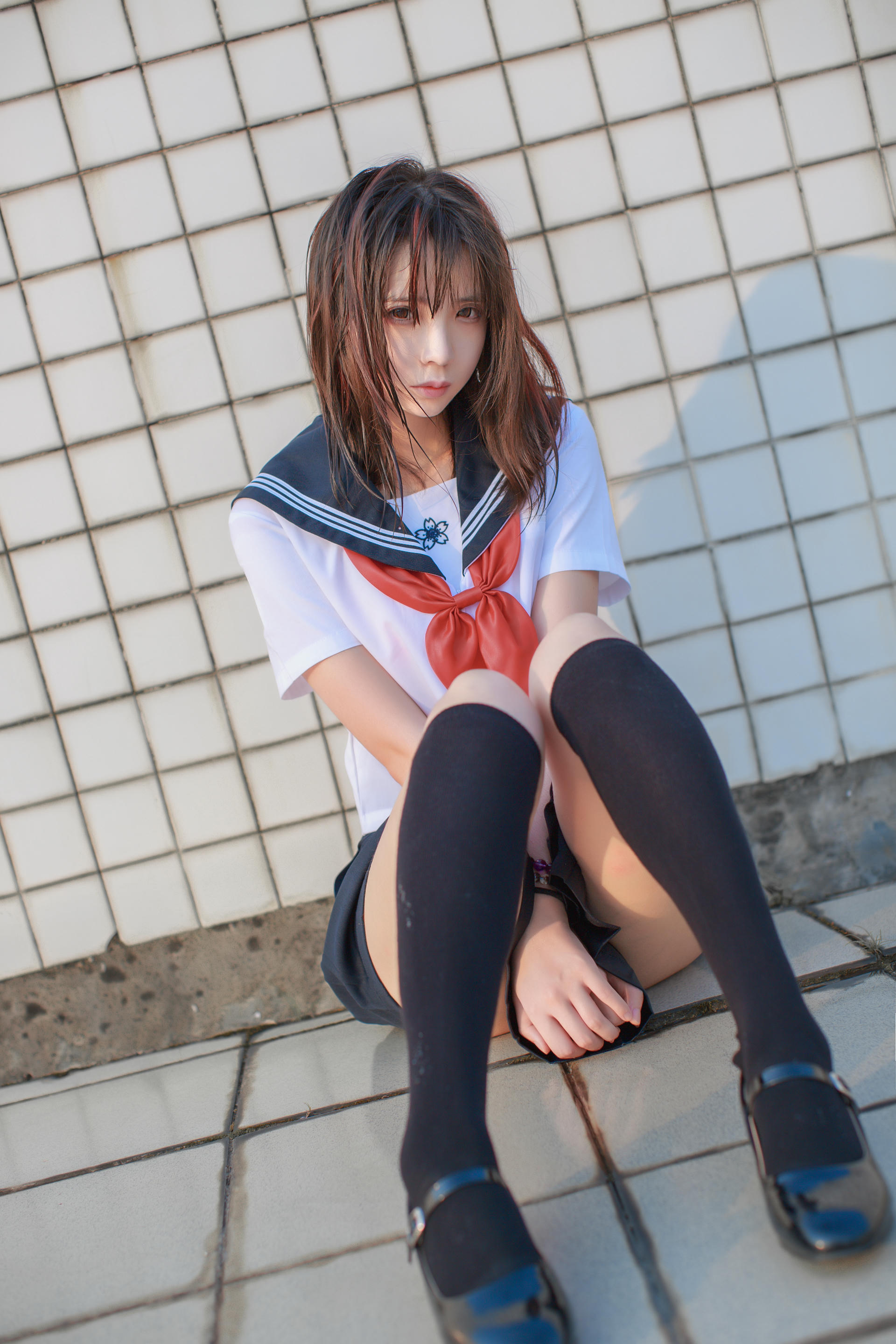 疯猫ss NO.014 同桌的水手服 [41P-464MB]_第3集