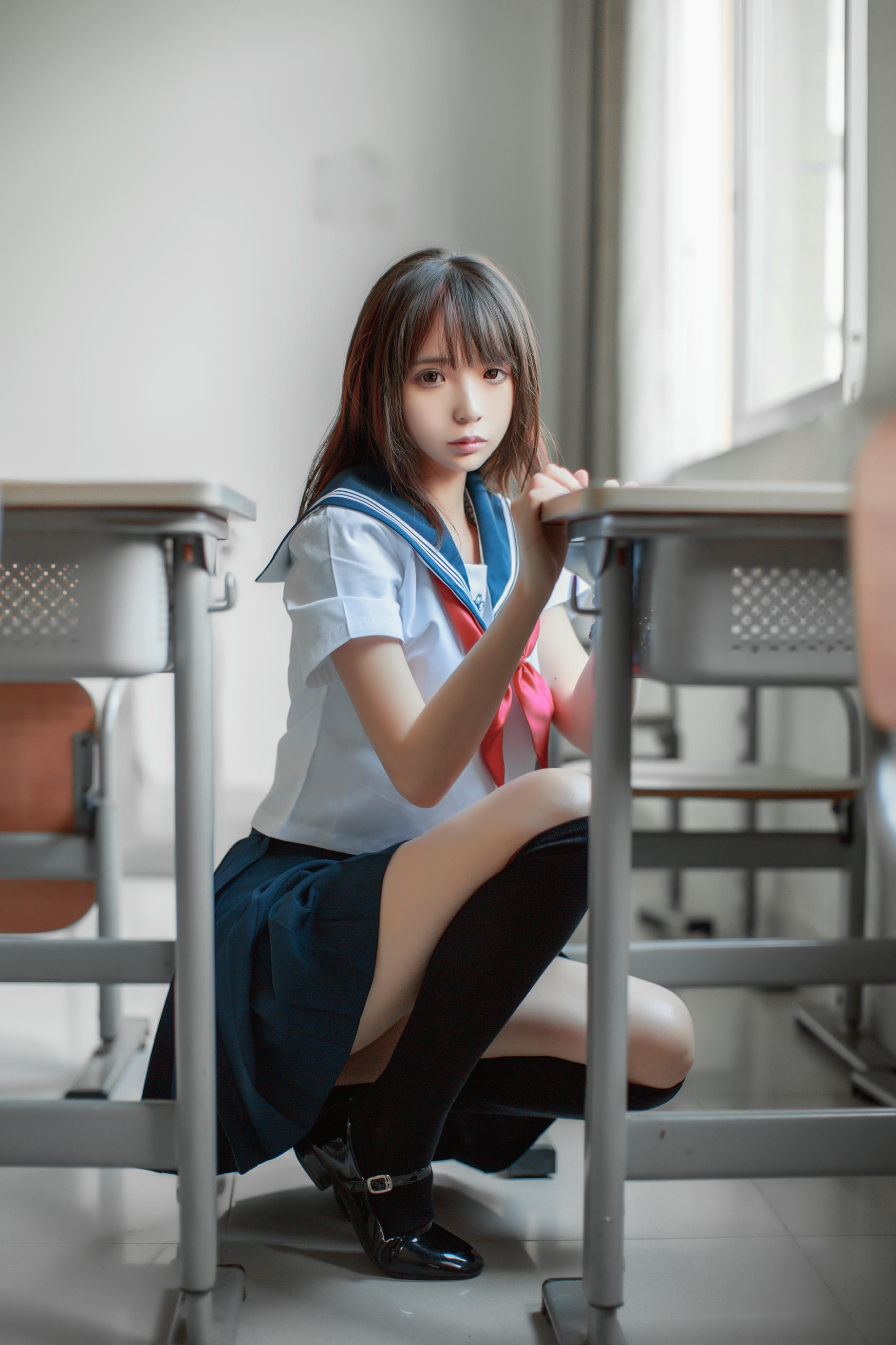 疯猫ss NO.014 同桌的水手服 [41P-464MB]_第1集
