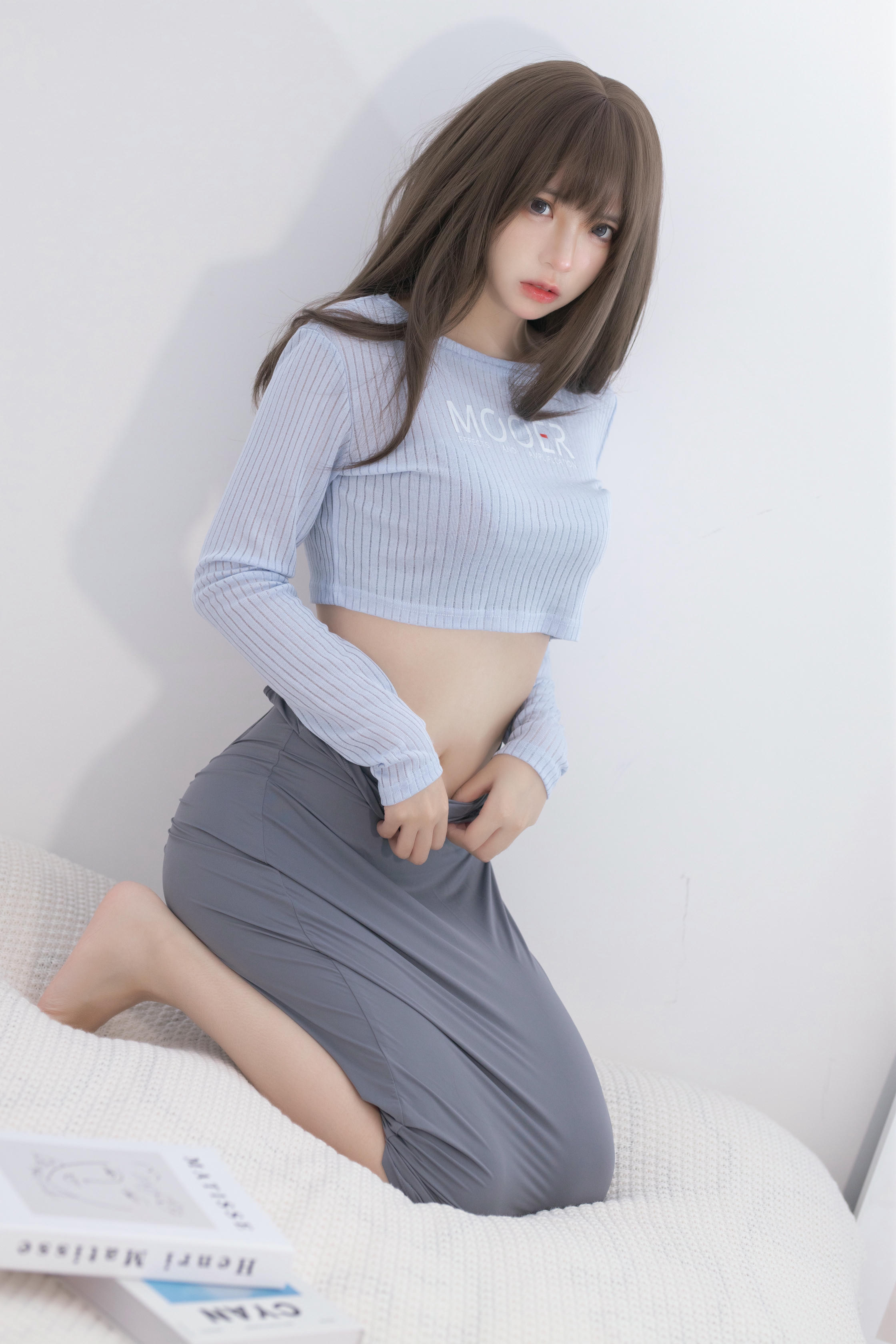 疯猫ss NO.162 2022夏日限定A本 吉他妹妹 裙子 [20P-318MB]_第1集