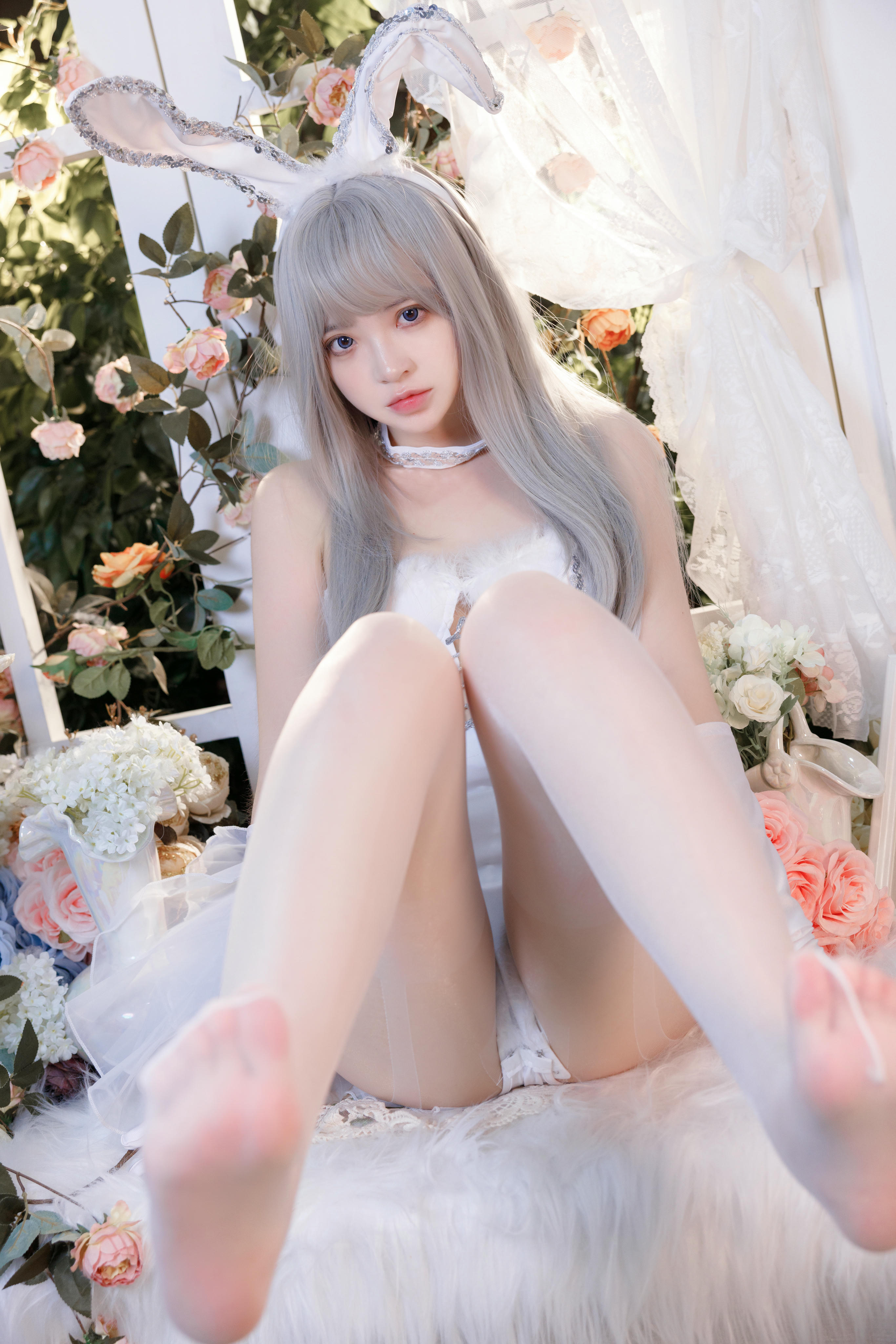 疯猫ss NO.170 纯白绒绒兔 [40P2V-1.02GB]_第1集