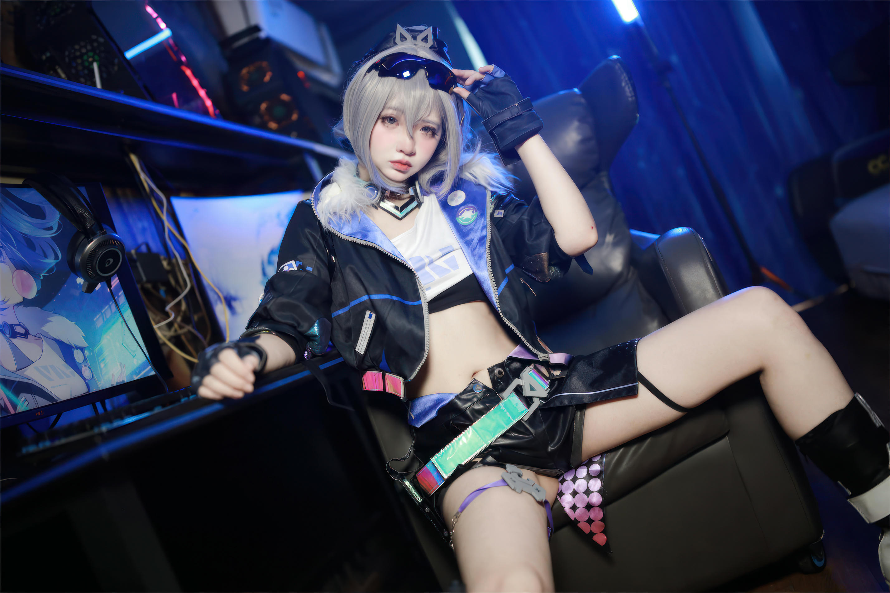 疯猫ss NO.185少女衣橱 银狼 [37P-311MB]_第1集