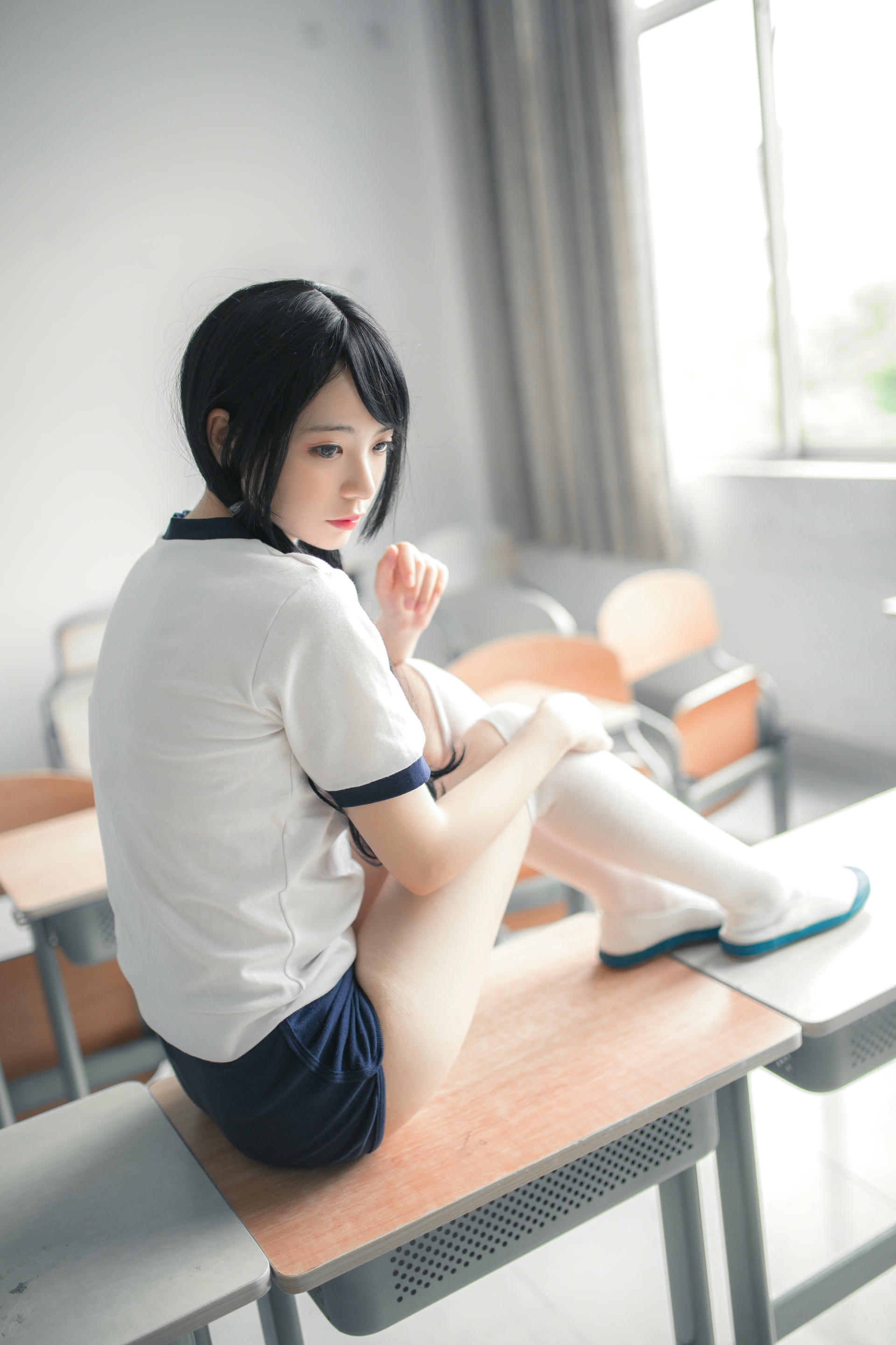 疯猫ss NO.030 体操服白丝 [46P-400MB]_第2集