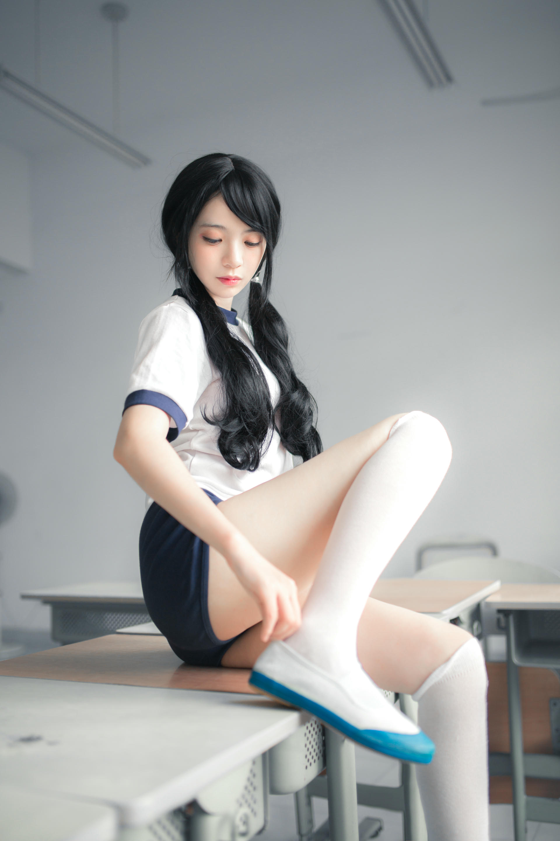 疯猫ss NO.030 体操服白丝 [46P-400MB]_第2集