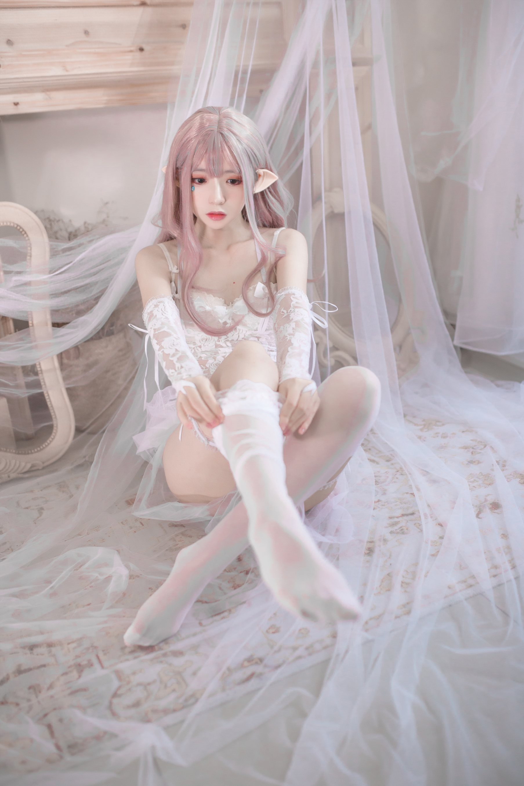 疯猫ss NO.053 纯白精灵 [29P-937MB]_第1集
