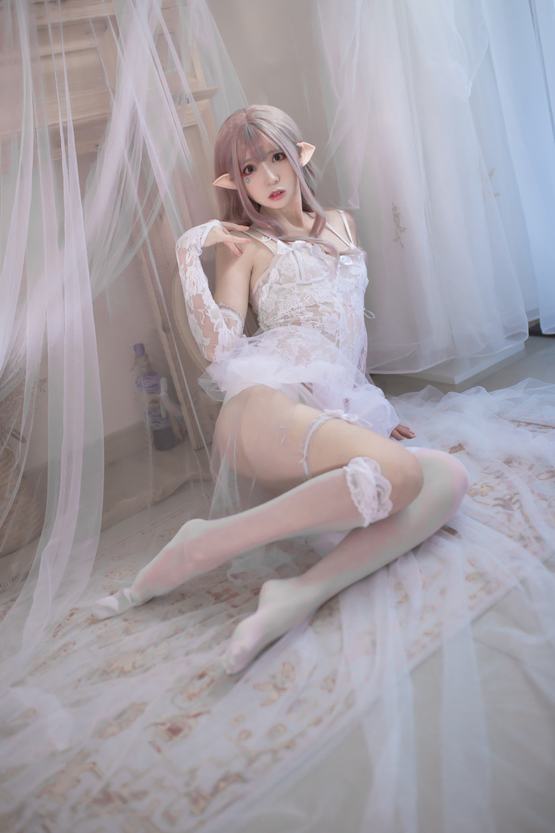 疯猫ss NO.053 纯白精灵 [29P-937MB]_第1集