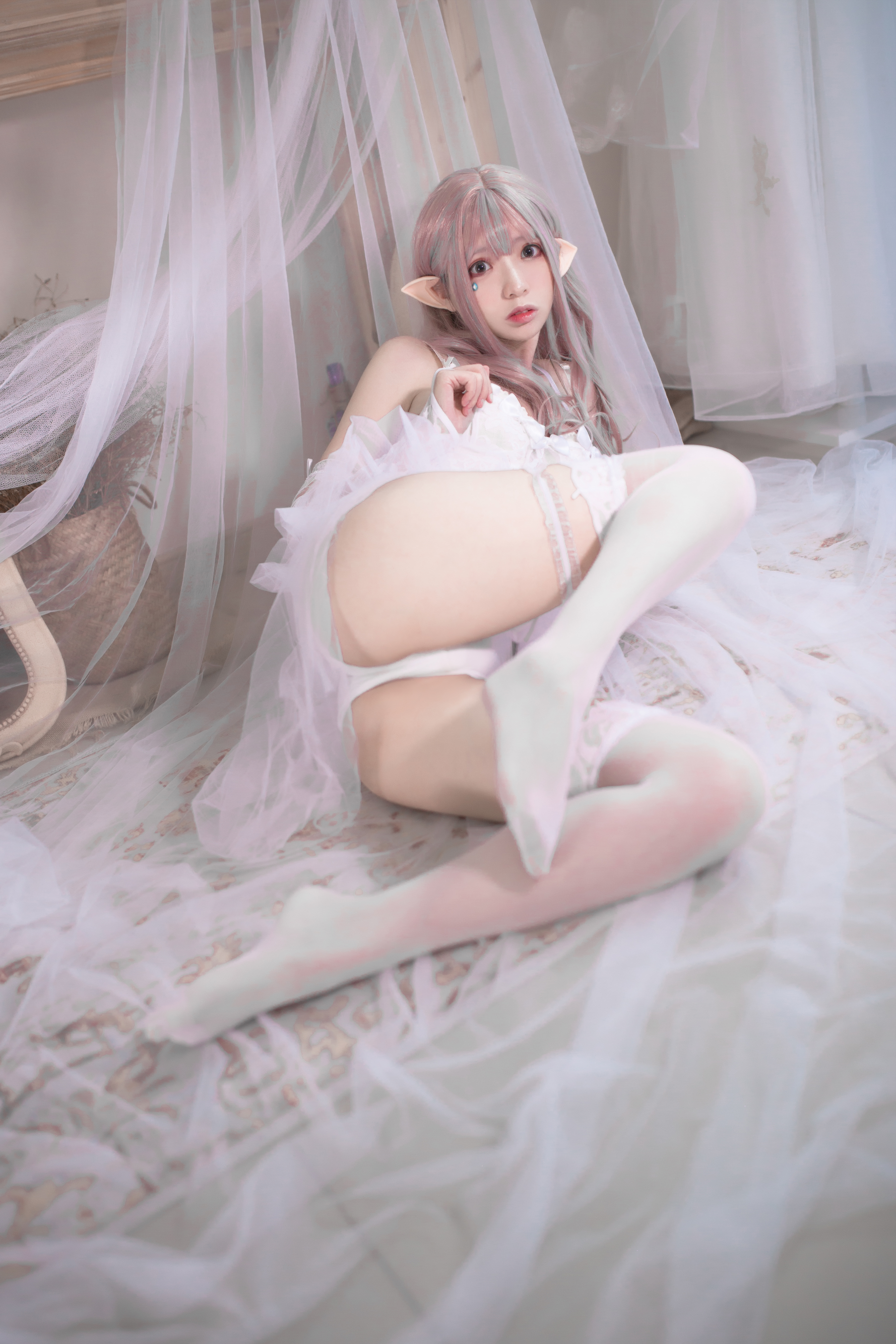 疯猫ss NO.053 纯白精灵 [29P-937MB]_第1集
