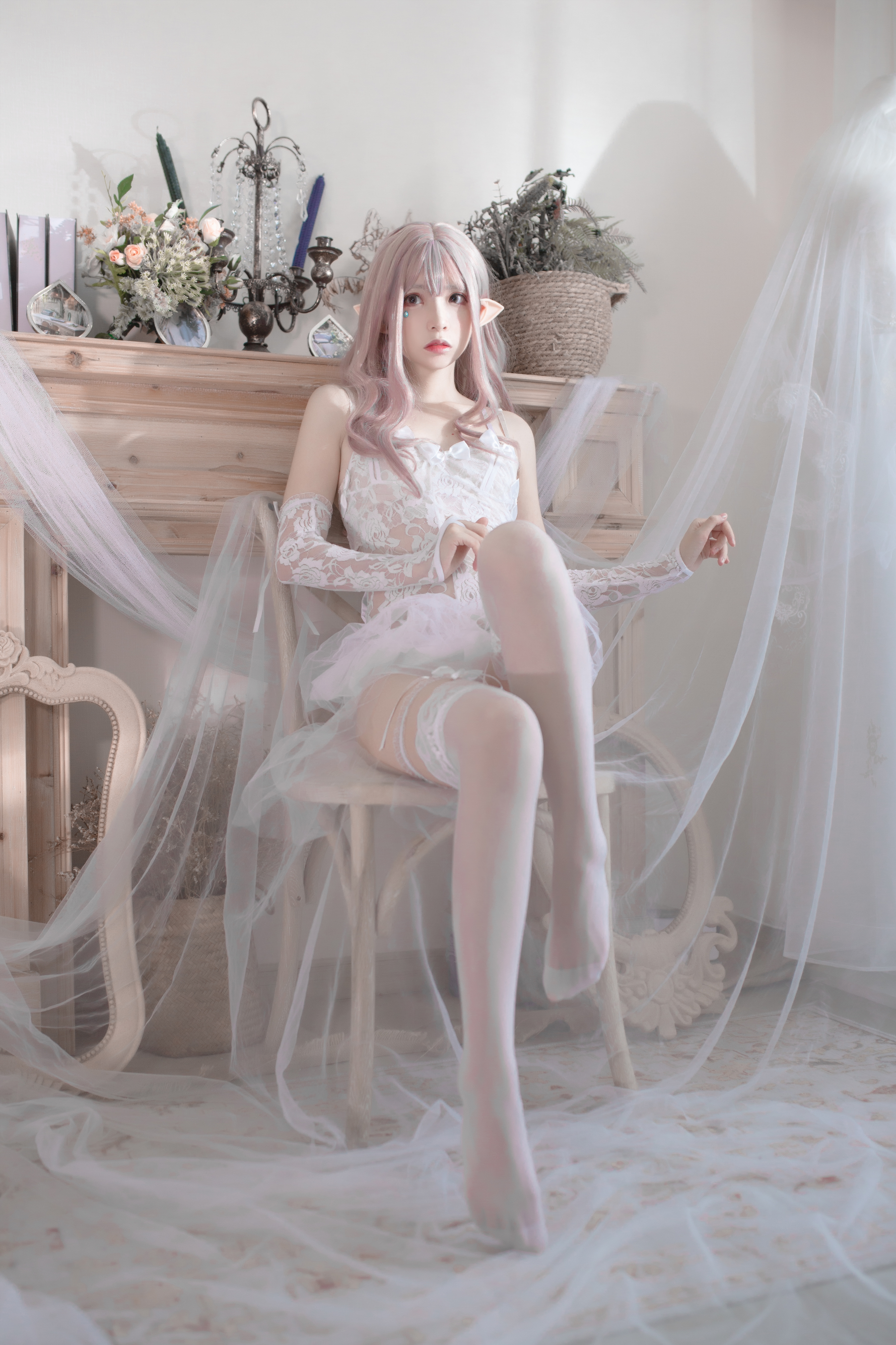 疯猫ss NO.053 纯白精灵 [29P-937MB]_第1集