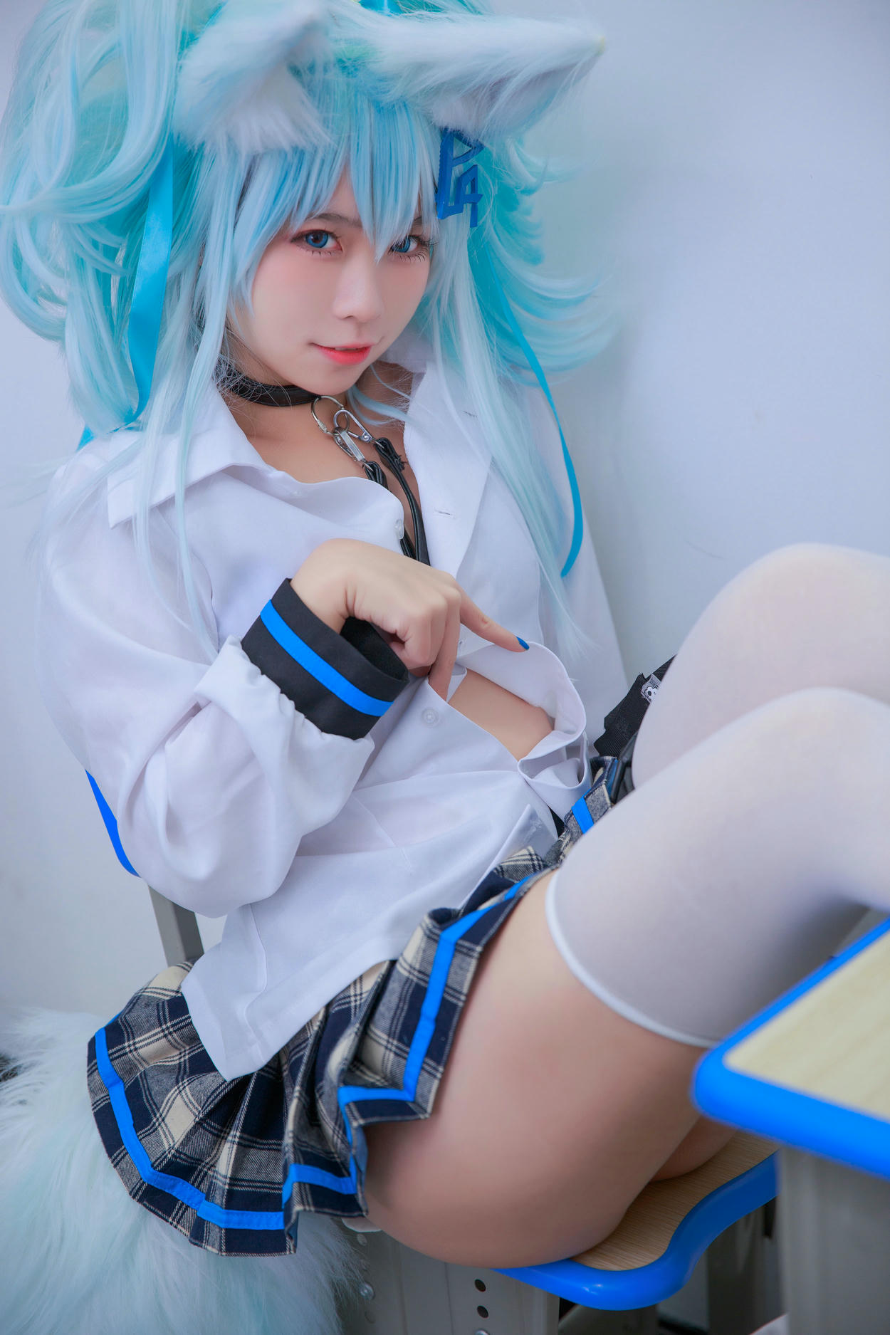 G44不会受伤 NO.049 少女前线 PA15校服 [33P-47MB]_第1集