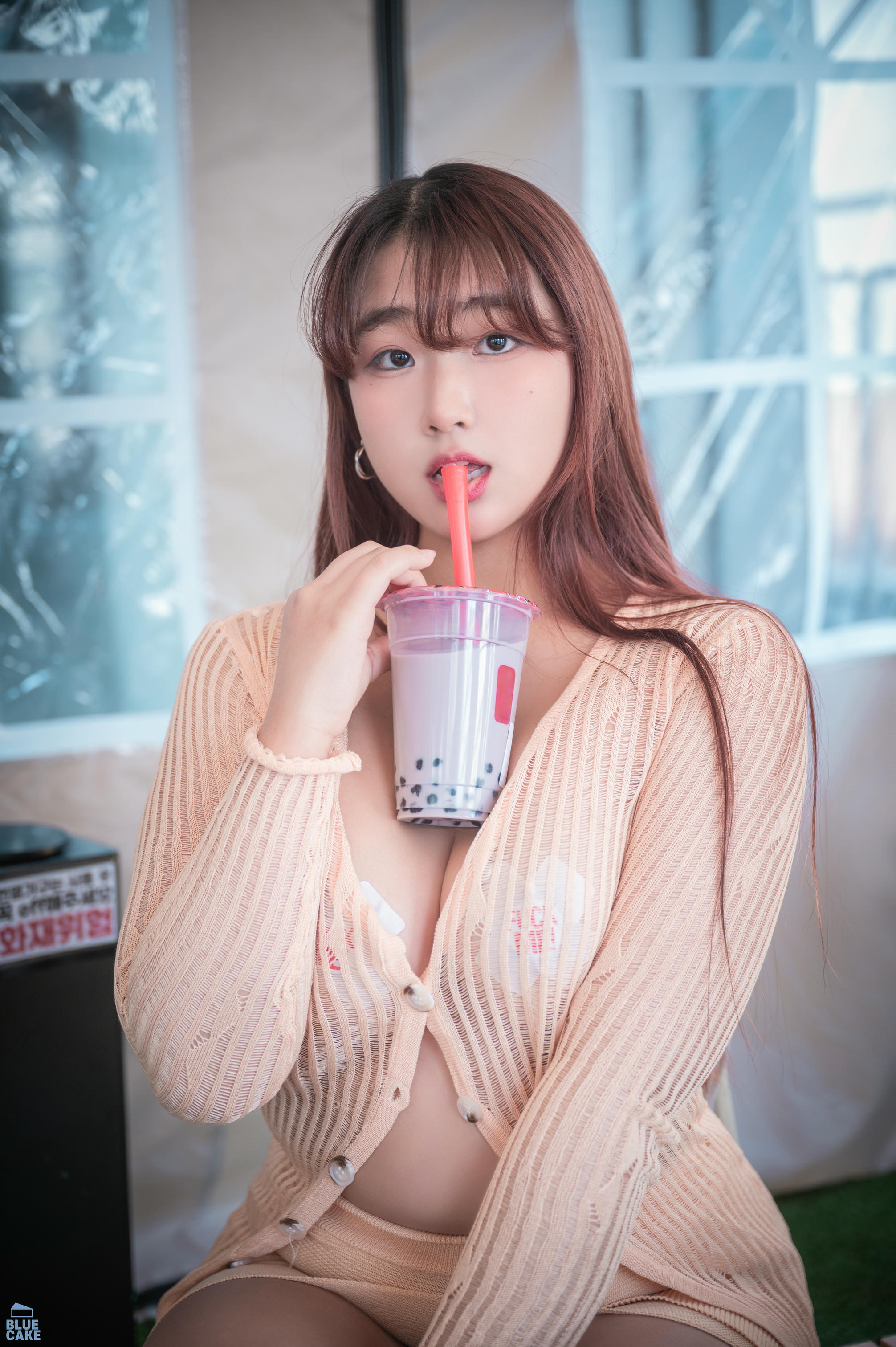 GguBbu NO.010 BLUECAKE Bubble Tea Challenge [155P-1.57GB]-C_第1集