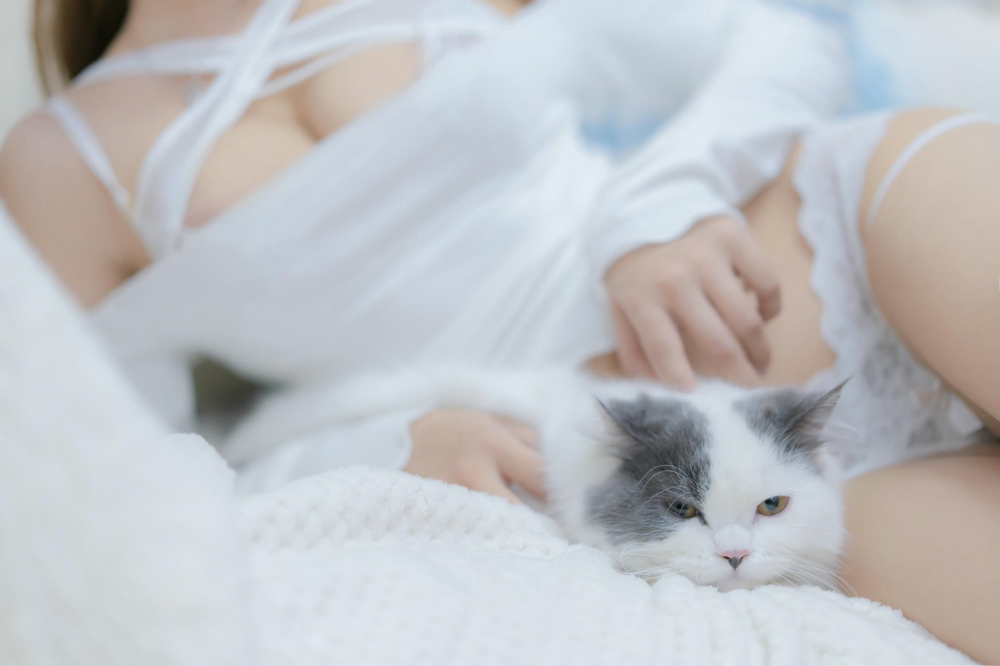 过期米线线喵 NO.114 我和猫 [90P-114MB]_第2集