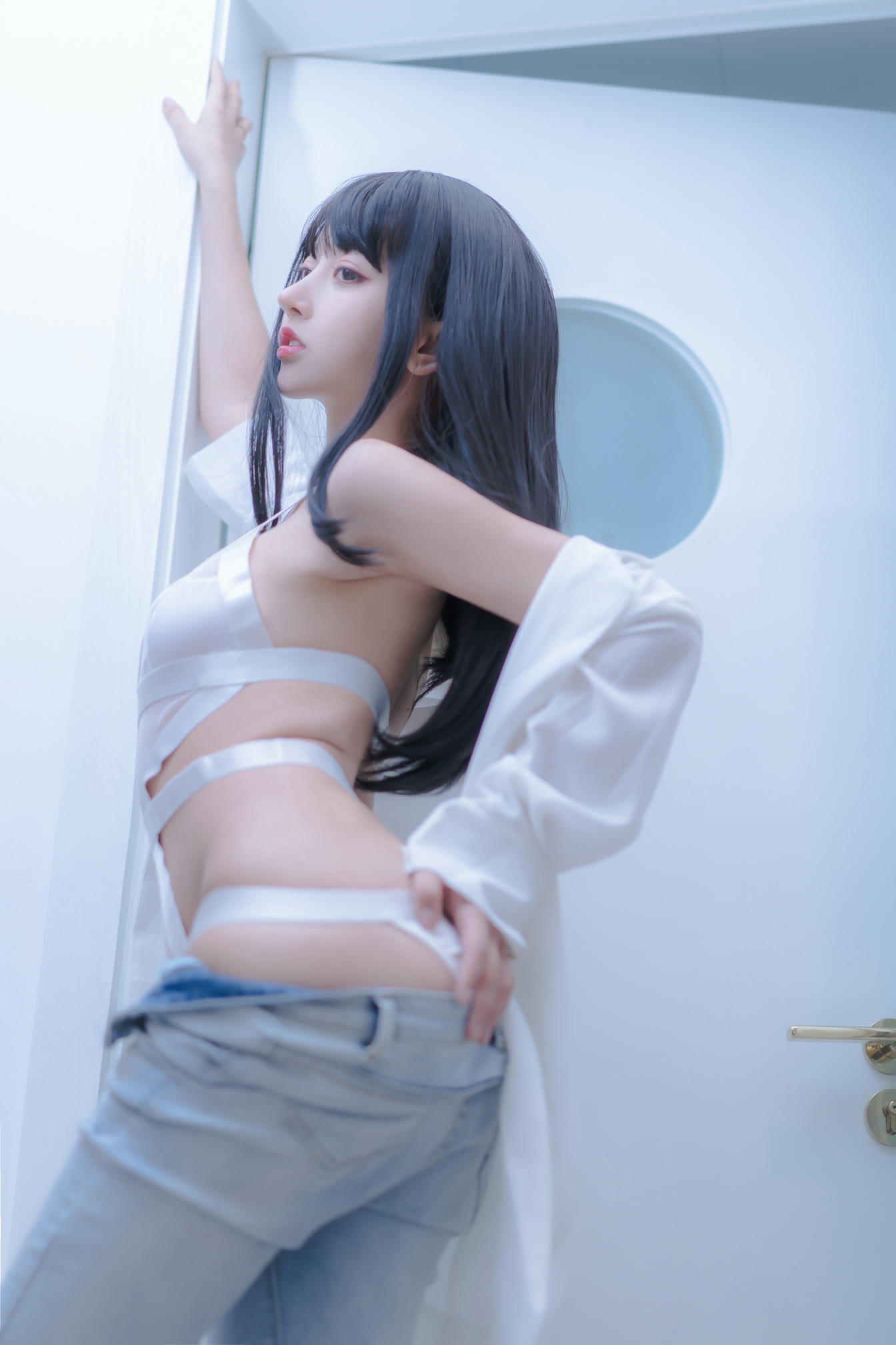 过期米线线喵 NO.118 米线的休息日 [75P-72MB]_第3集