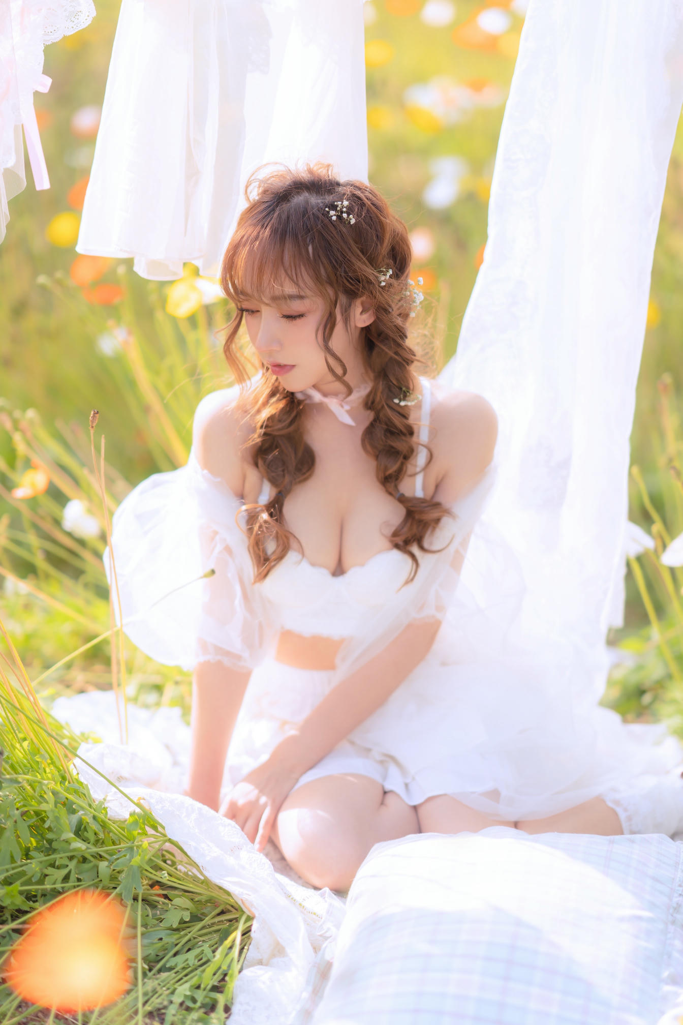 过期米线线喵 NO.122 夏日限定 – 晒衣服 [41P-76MB]_第1集