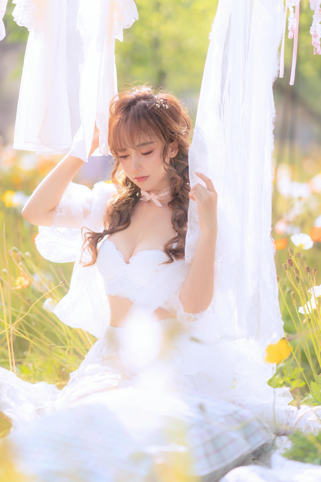 过期米线线喵 NO.122 夏日限定 – 晒衣服 [41P-76MB]_第2集