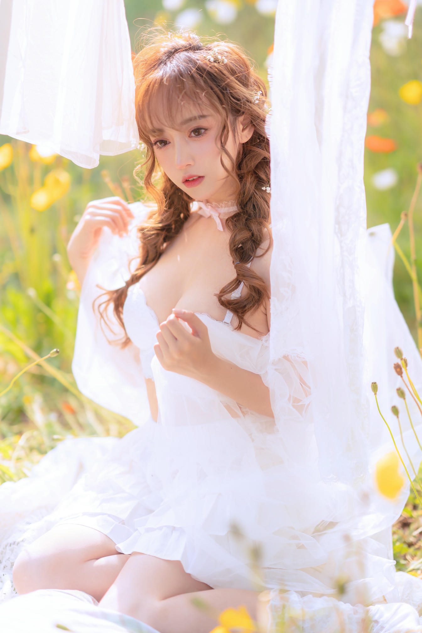 过期米线线喵 NO.122 夏日限定 – 晒衣服 [41P-76MB]_第2集