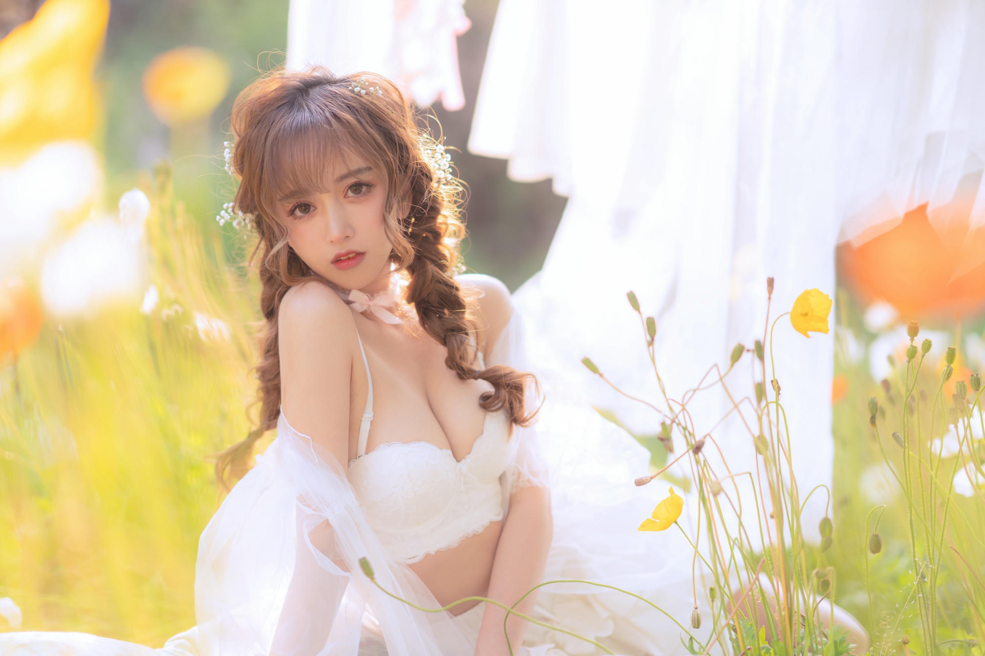过期米线线喵 NO.122 夏日限定 – 晒衣服 [41P-76MB]_第2集