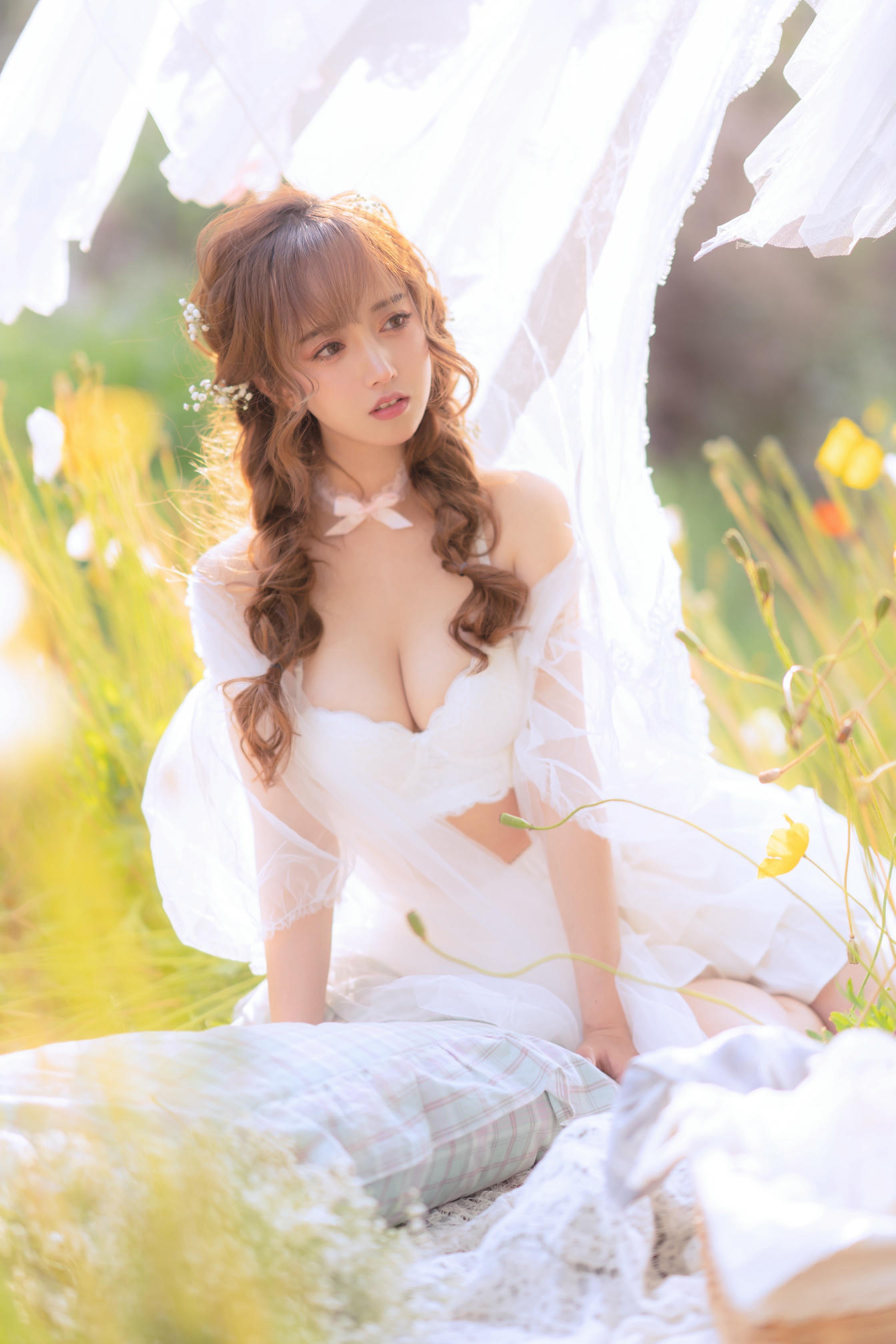 过期米线线喵 NO.122 夏日限定 – 晒衣服 [41P-76MB]_第2集