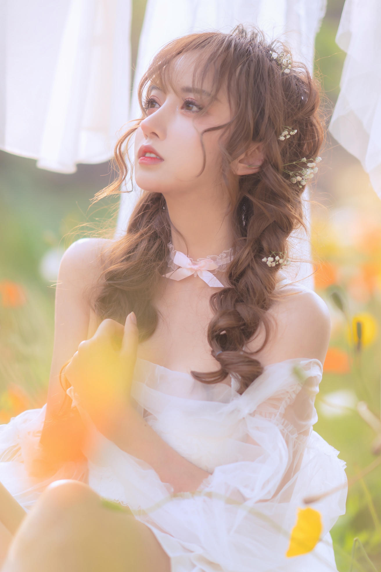 过期米线线喵 NO.122 夏日限定 – 晒衣服 [41P-76MB]_第2集