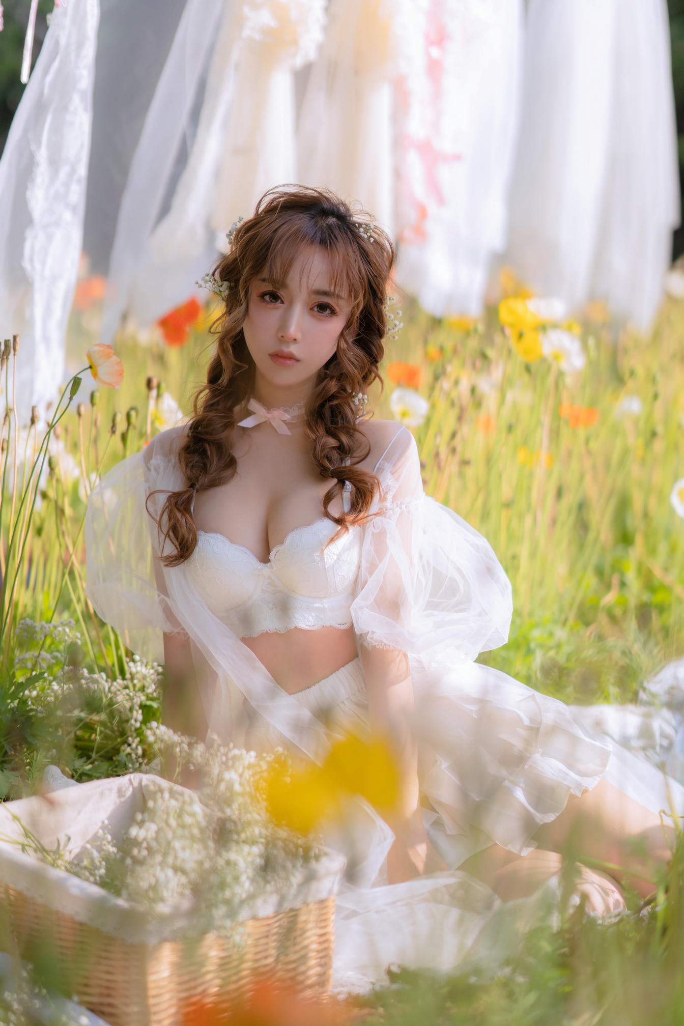 过期米线线喵 NO.122 夏日限定 – 晒衣服 [41P-76MB]_第1集