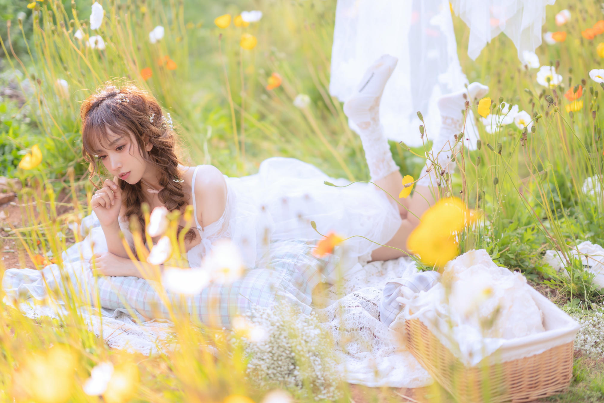 过期米线线喵 NO.122 夏日限定 – 晒衣服 [41P-76MB]_第2集