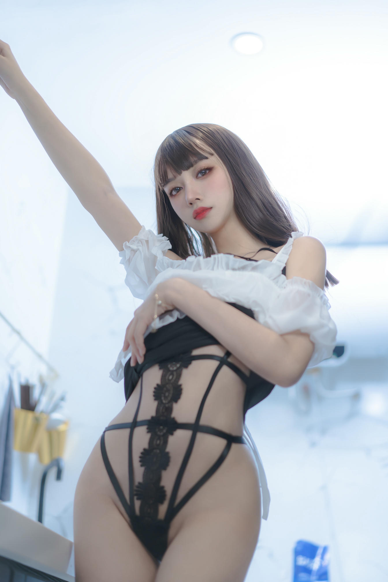 过期米线线喵 NO.125 女仆使用手册 [69P-93MB]_第3集