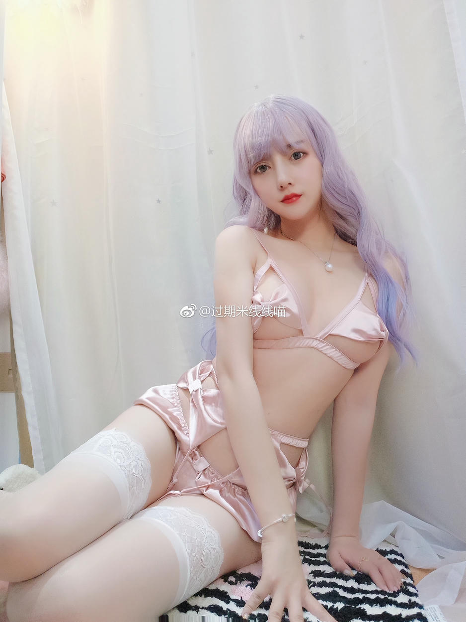 过期米线线喵 NO.013 粉色有动态图 [22P-54MB]_第1集