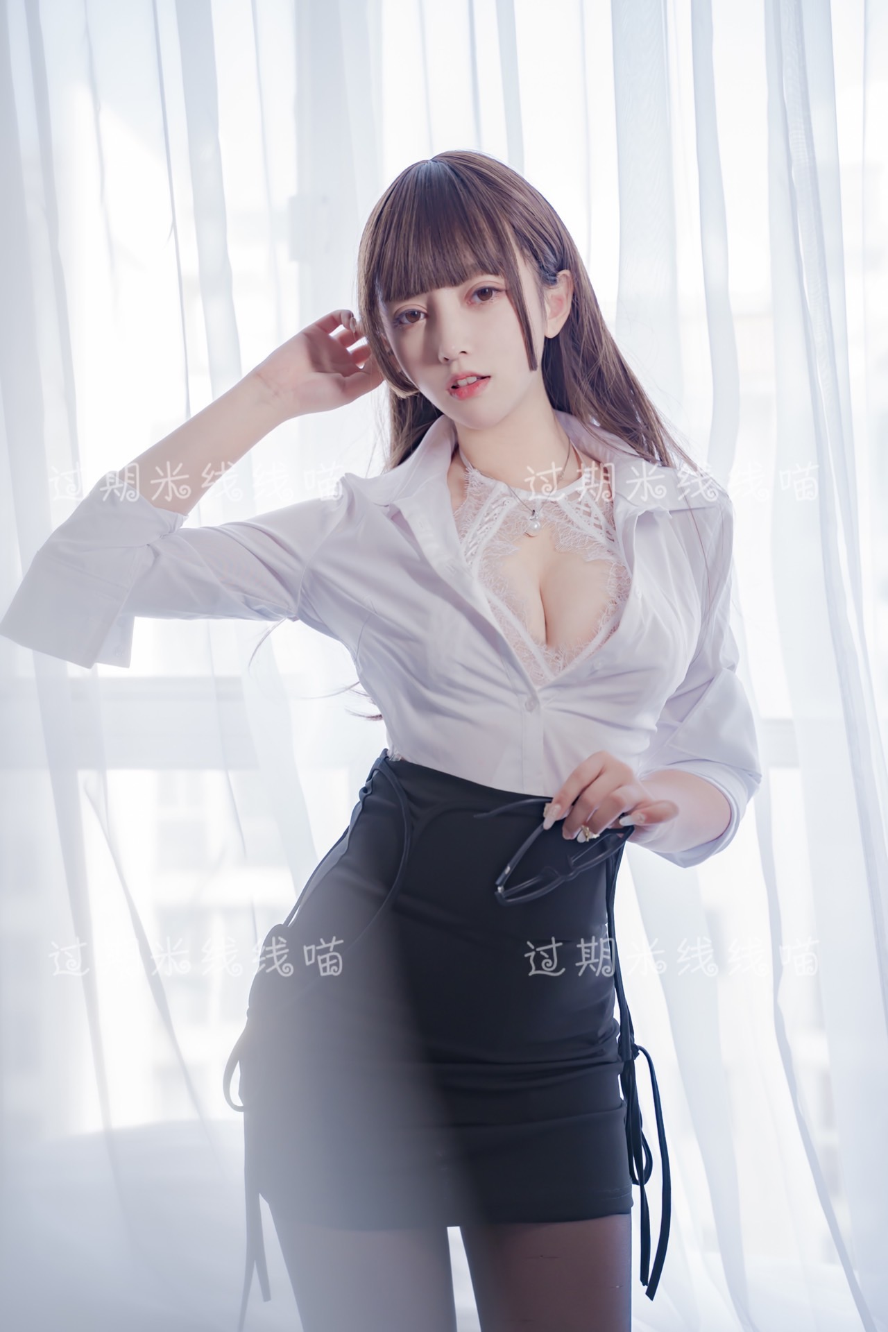 过期米线线喵 NO.130 情欲OL装_第2集