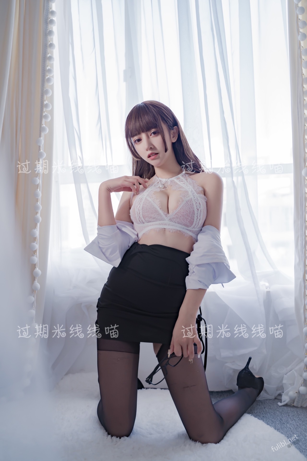 过期米线线喵 NO.130 情欲OL装_第2集