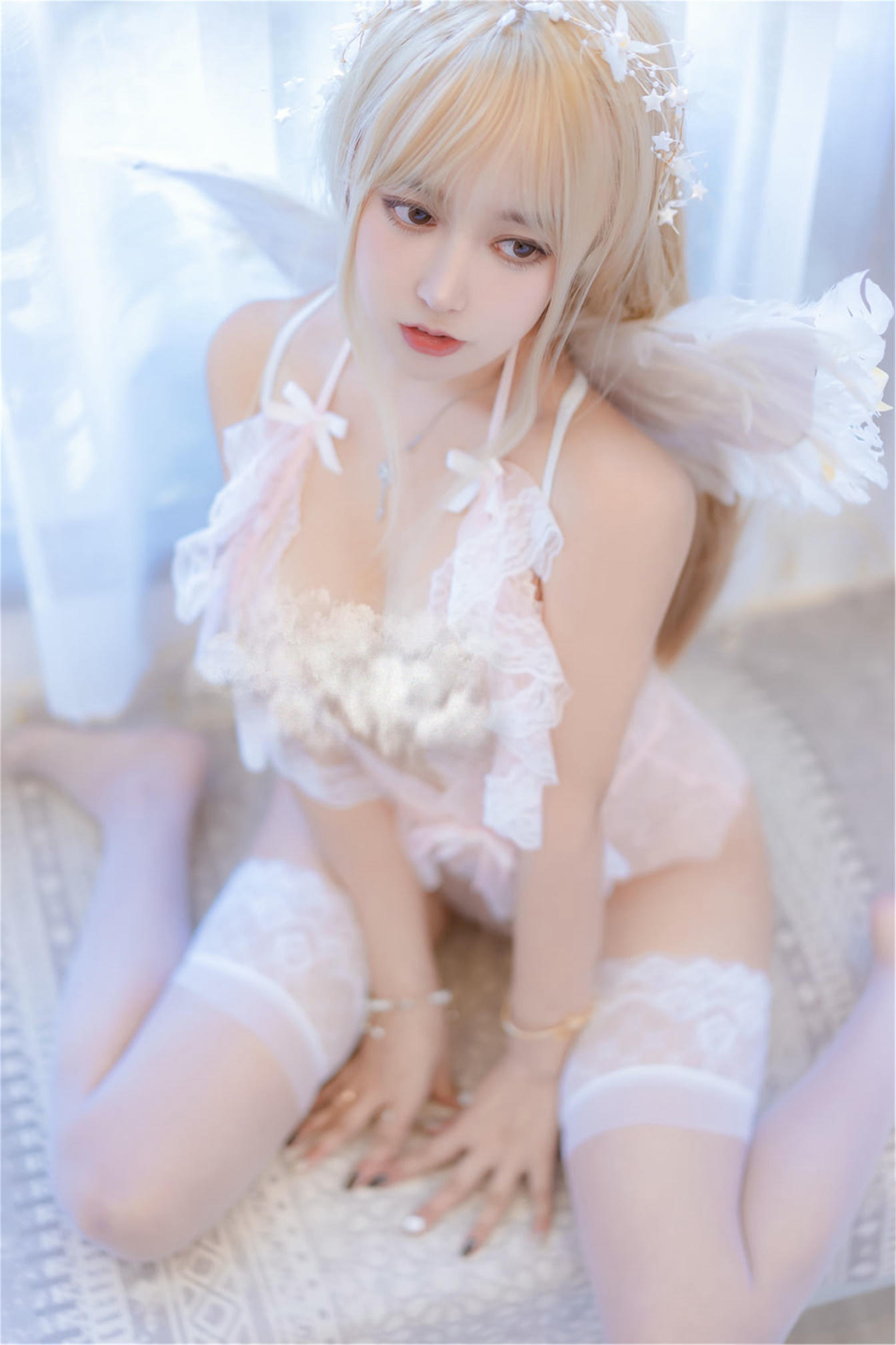 过期米线线喵 NO.139 粉天使 [51P-86MB]_第1集