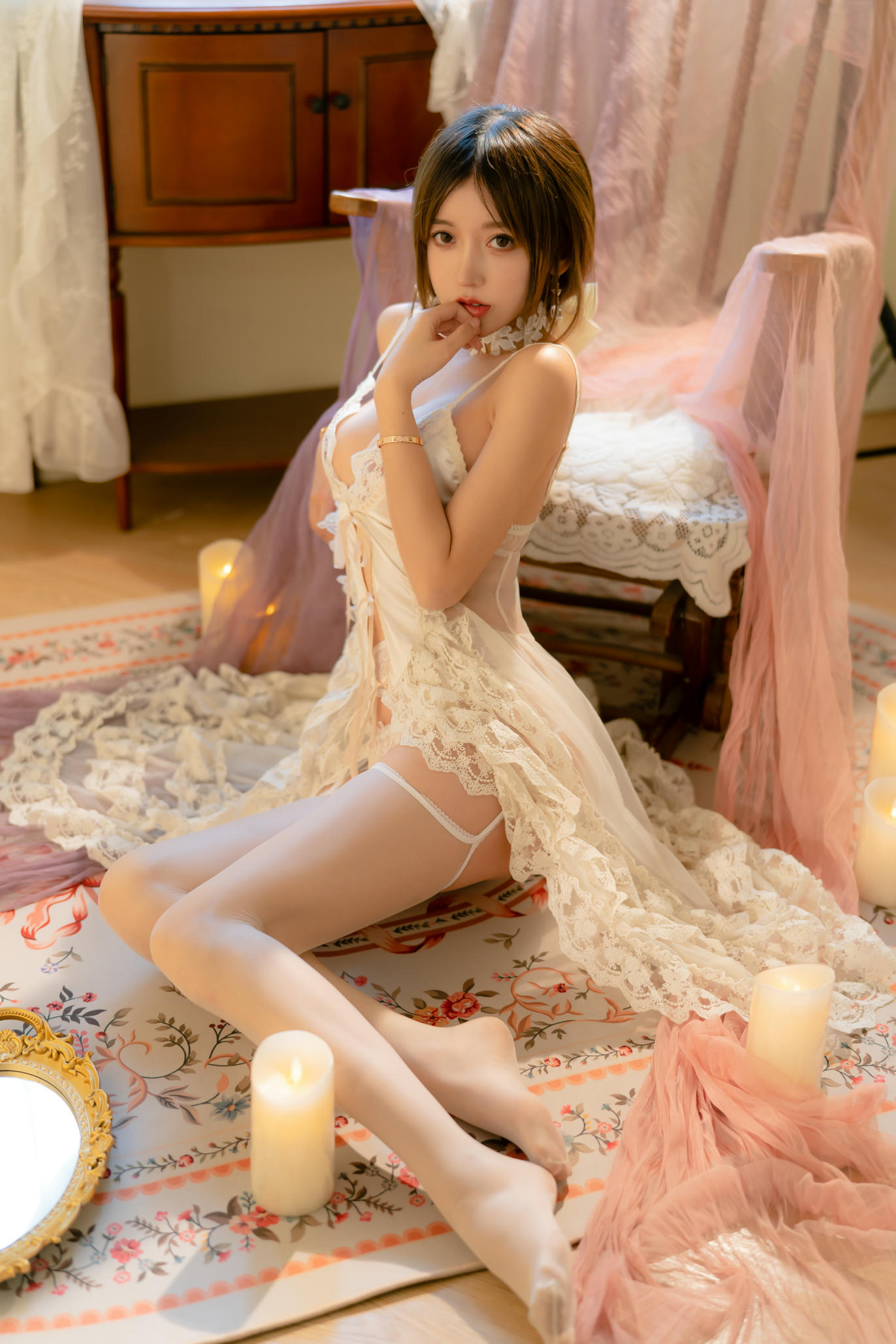 过期米线线喵 NO.149 纯爱战神 [59P 501MB]_第2集