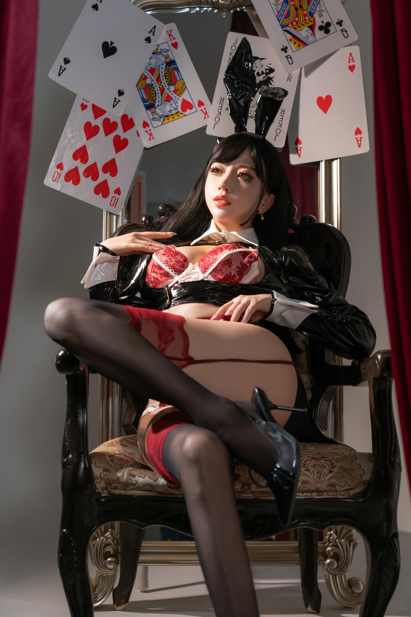 过期米线线喵 NO.157 生日贺图 兔女郎[50P-440MB][50P-440M]_第1集