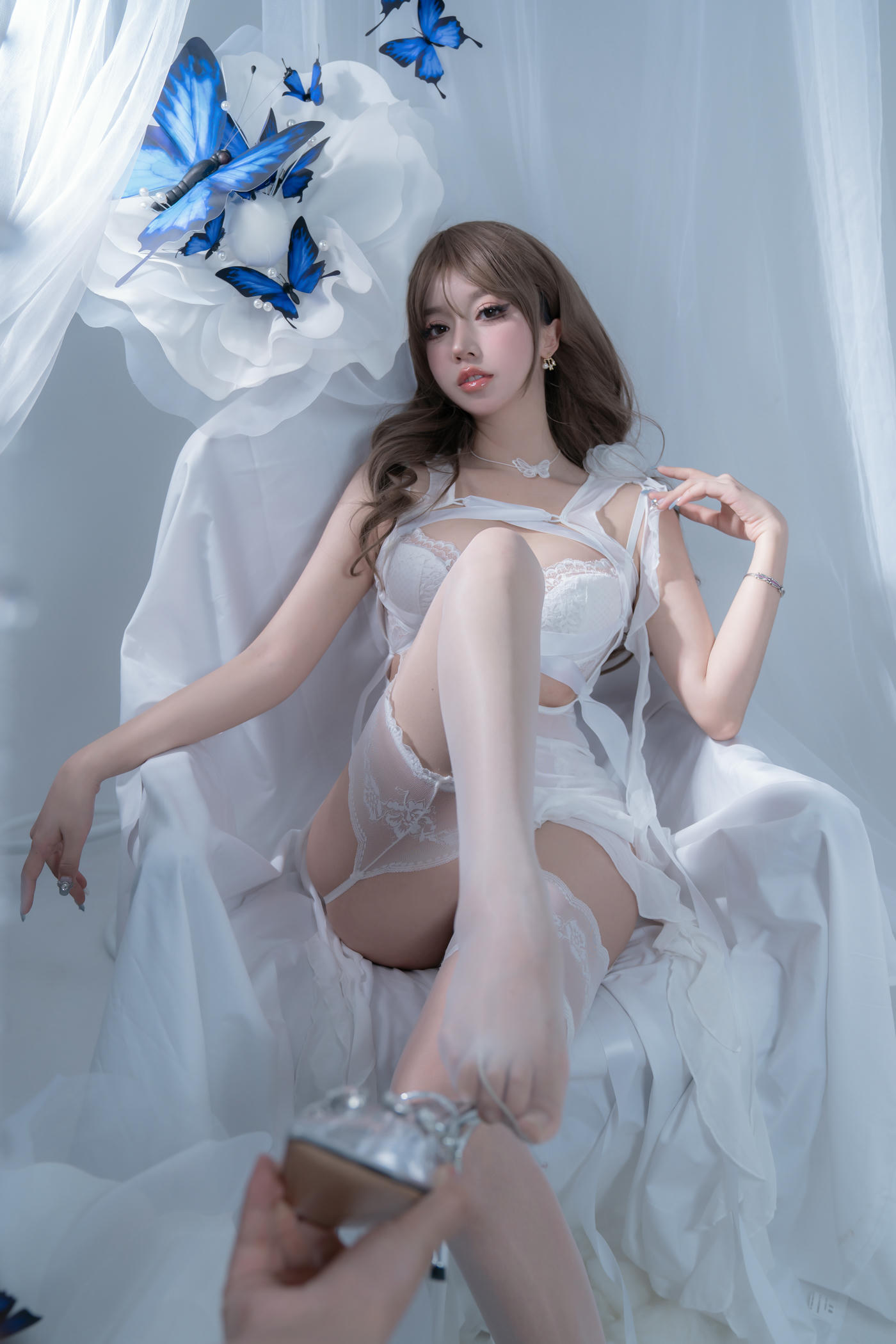 过期米线线喵 NO.164 电子蝴蝶 [52P 359MB]_第2集