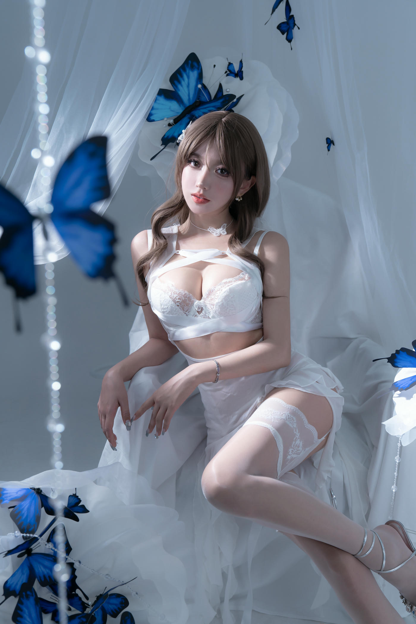 过期米线线喵 NO.164 电子蝴蝶 [52P 359MB]_第3集