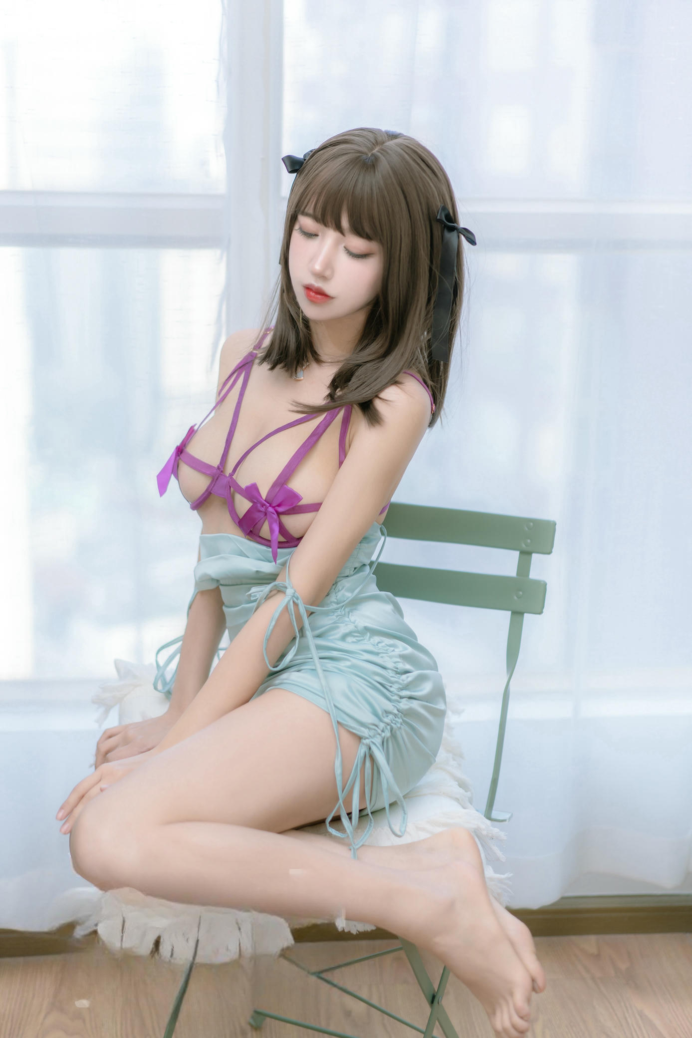 过期米线线喵 NO.167 邻居家的妹妹 [51P-228MB]_第1集