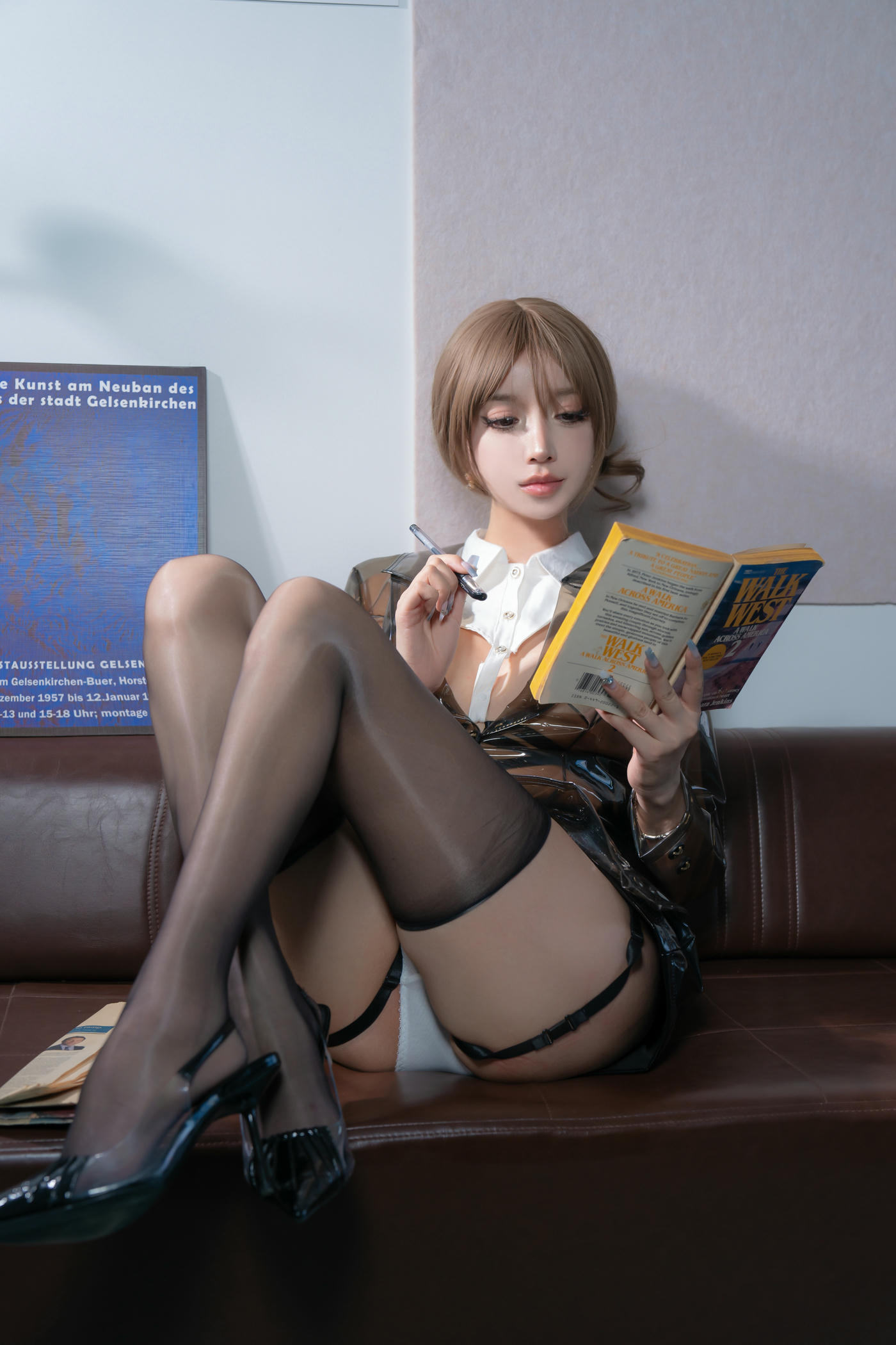 过期米线线喵 NO.168 AI女教师 [57P 113MB]_第1集