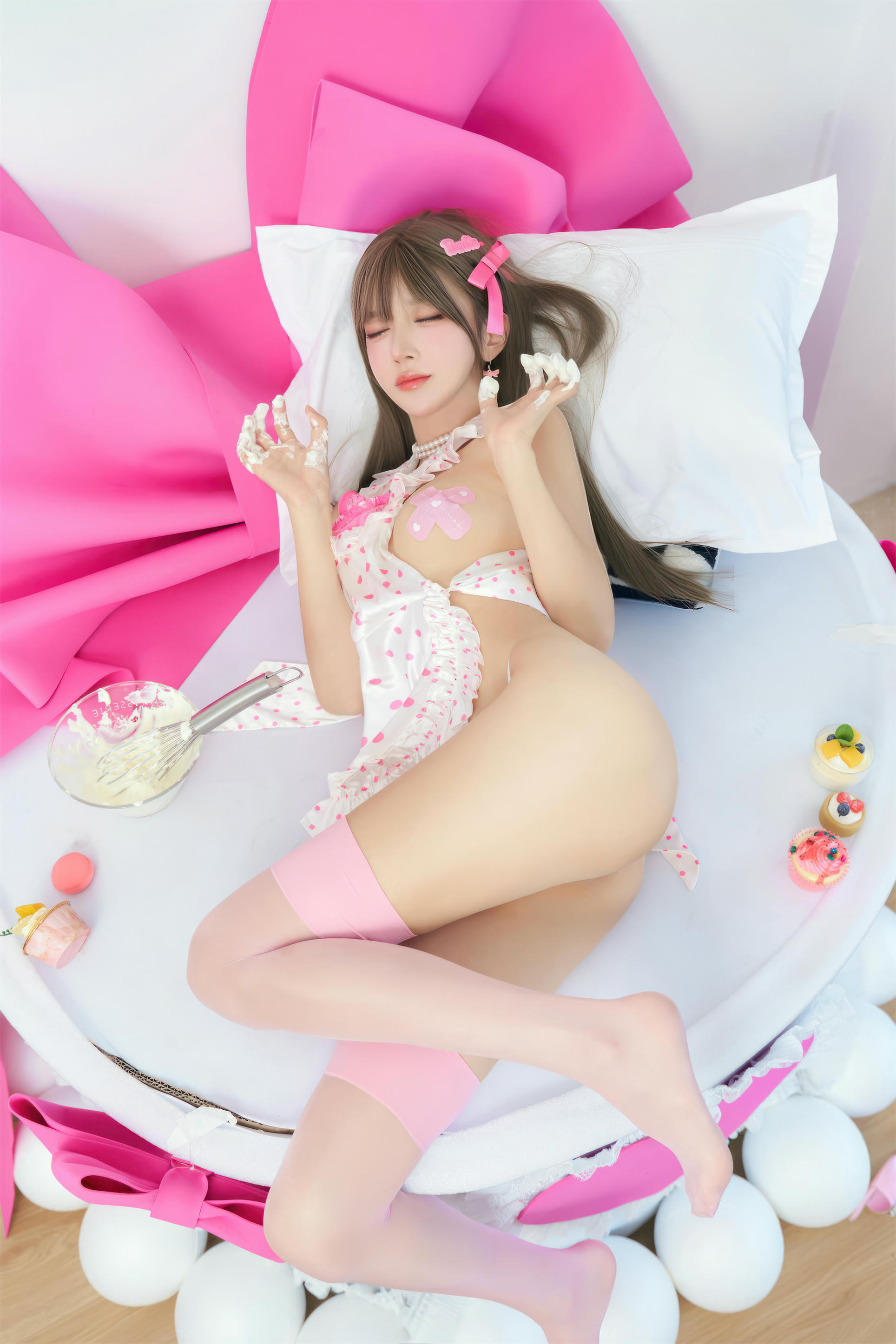 过期米线线喵 NO.170 2024生日特辑 许愿日[57P-286M]_第2集