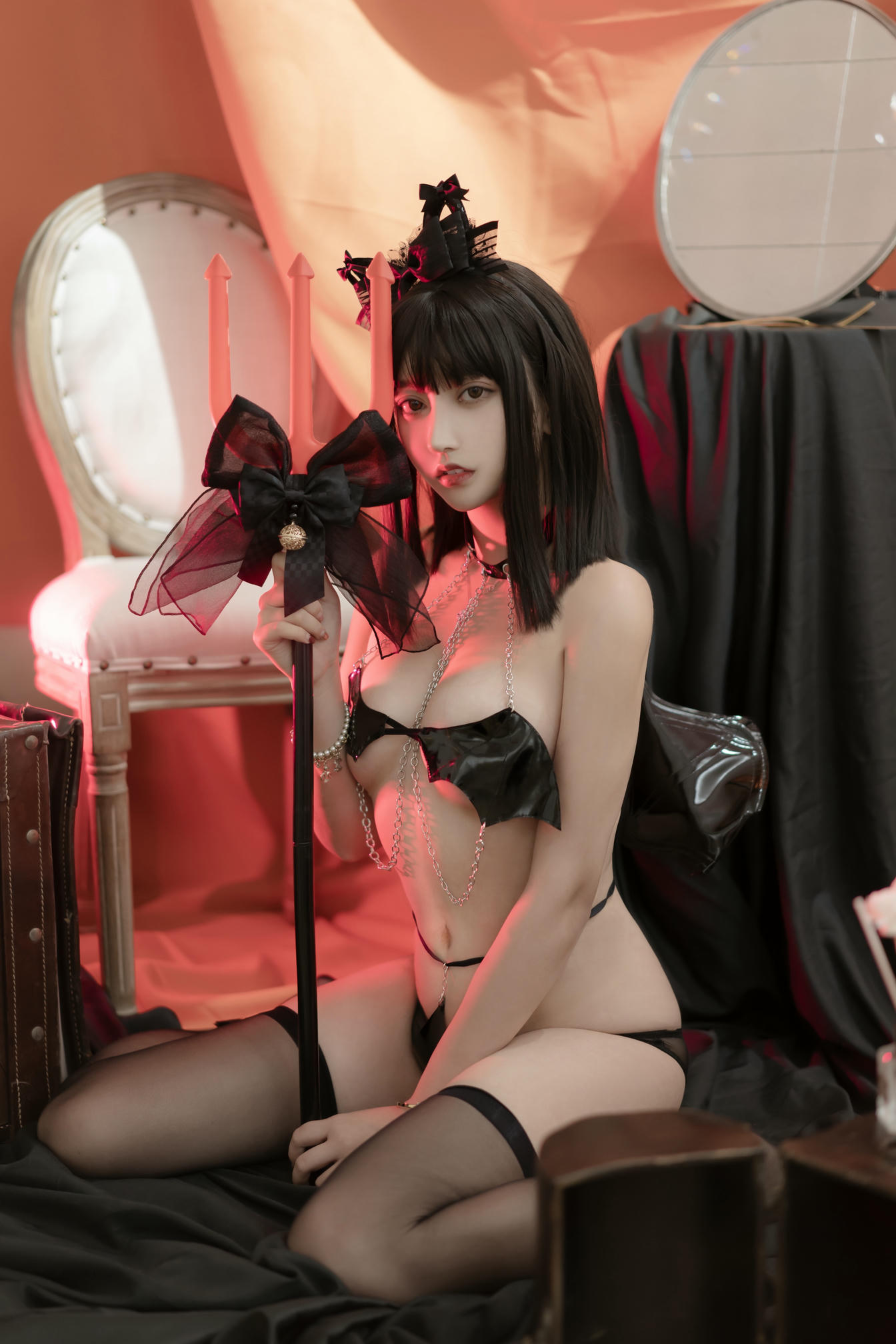过期米线线喵 NO.053 恶魔 [44P-118MB]_第1集