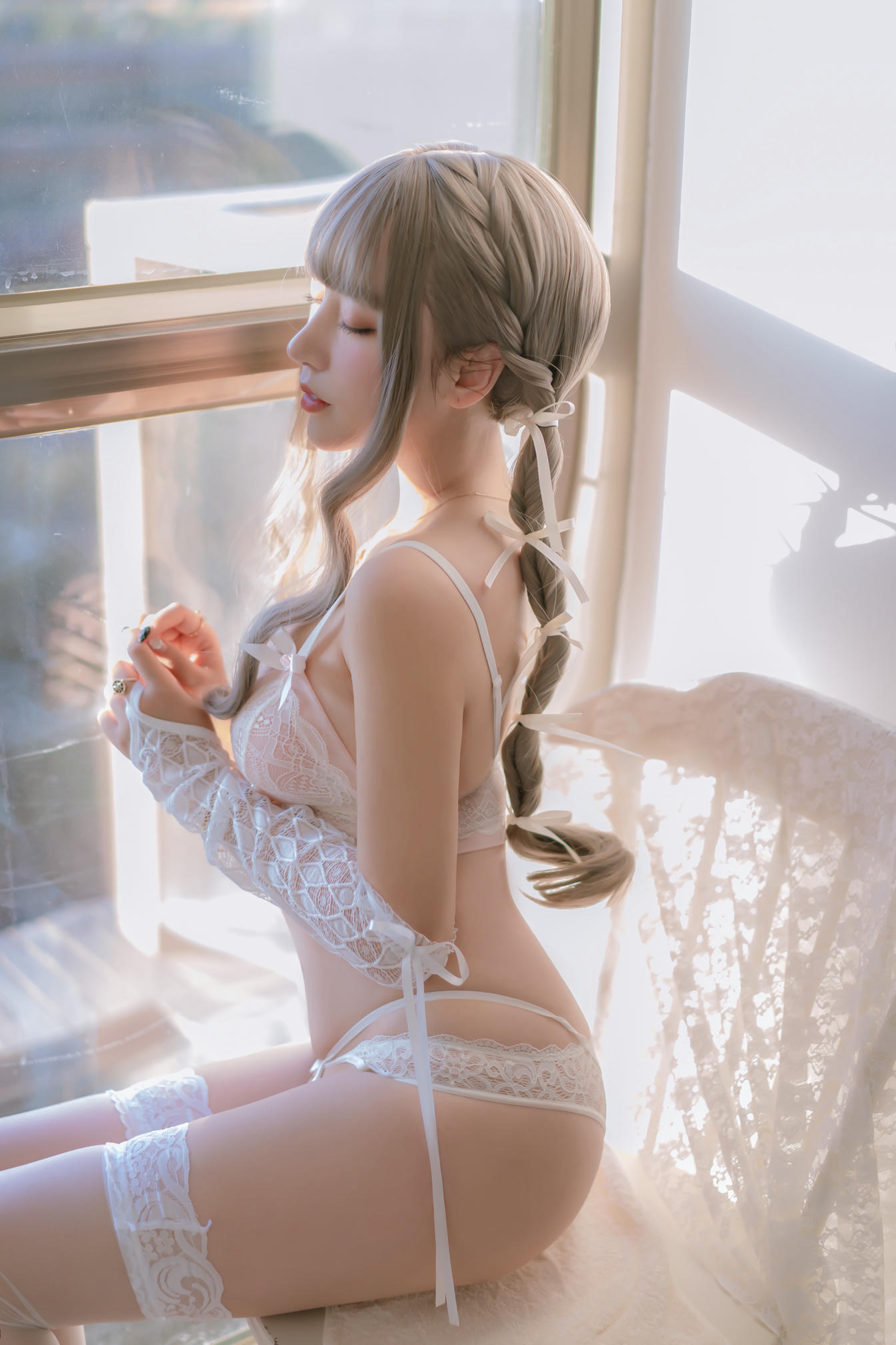 过期米线线喵 NO.064 思春期 [47P-67MB]_第2集