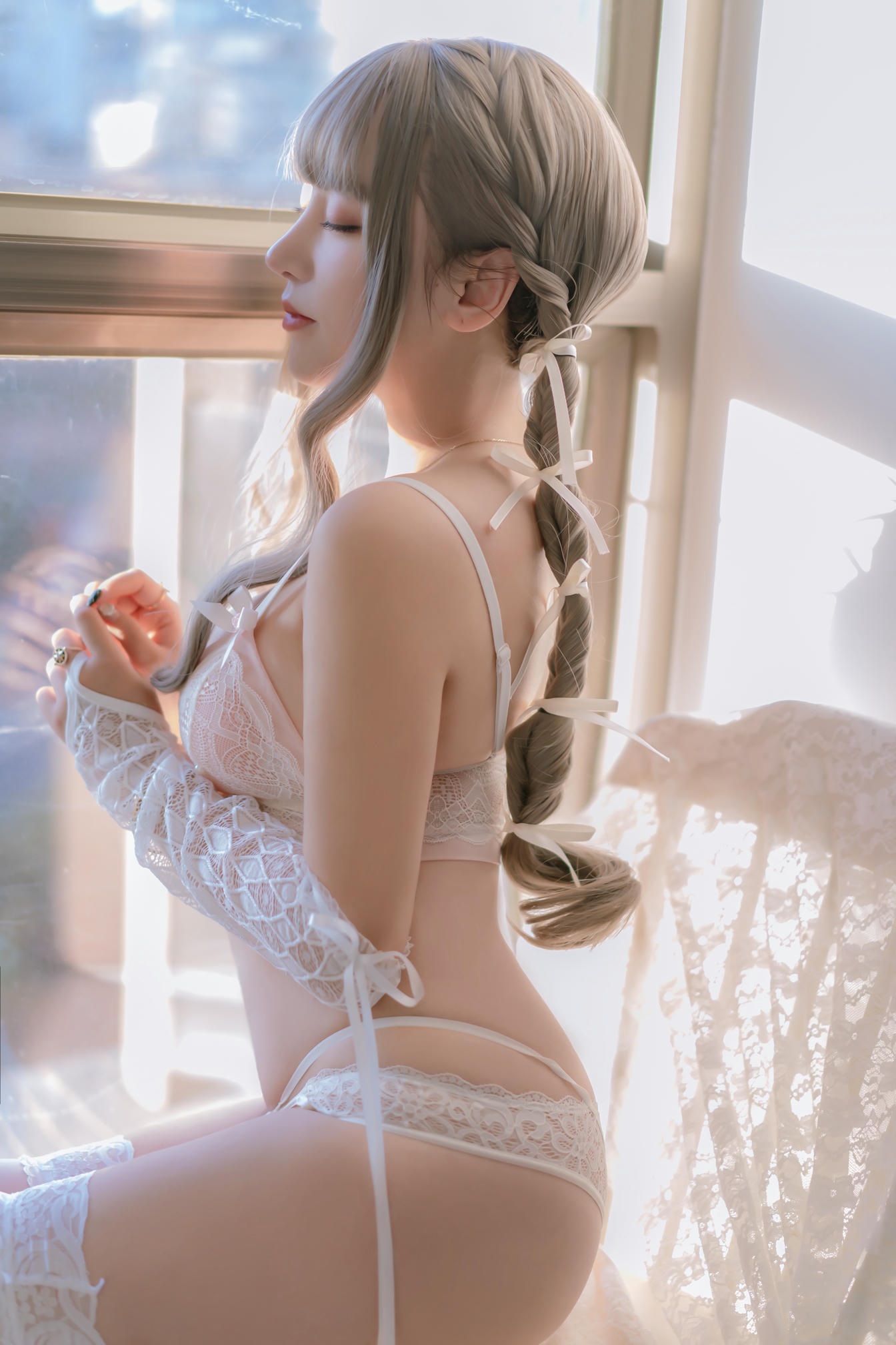 过期米线线喵 NO.064 思春期 [47P-67MB]_第2集