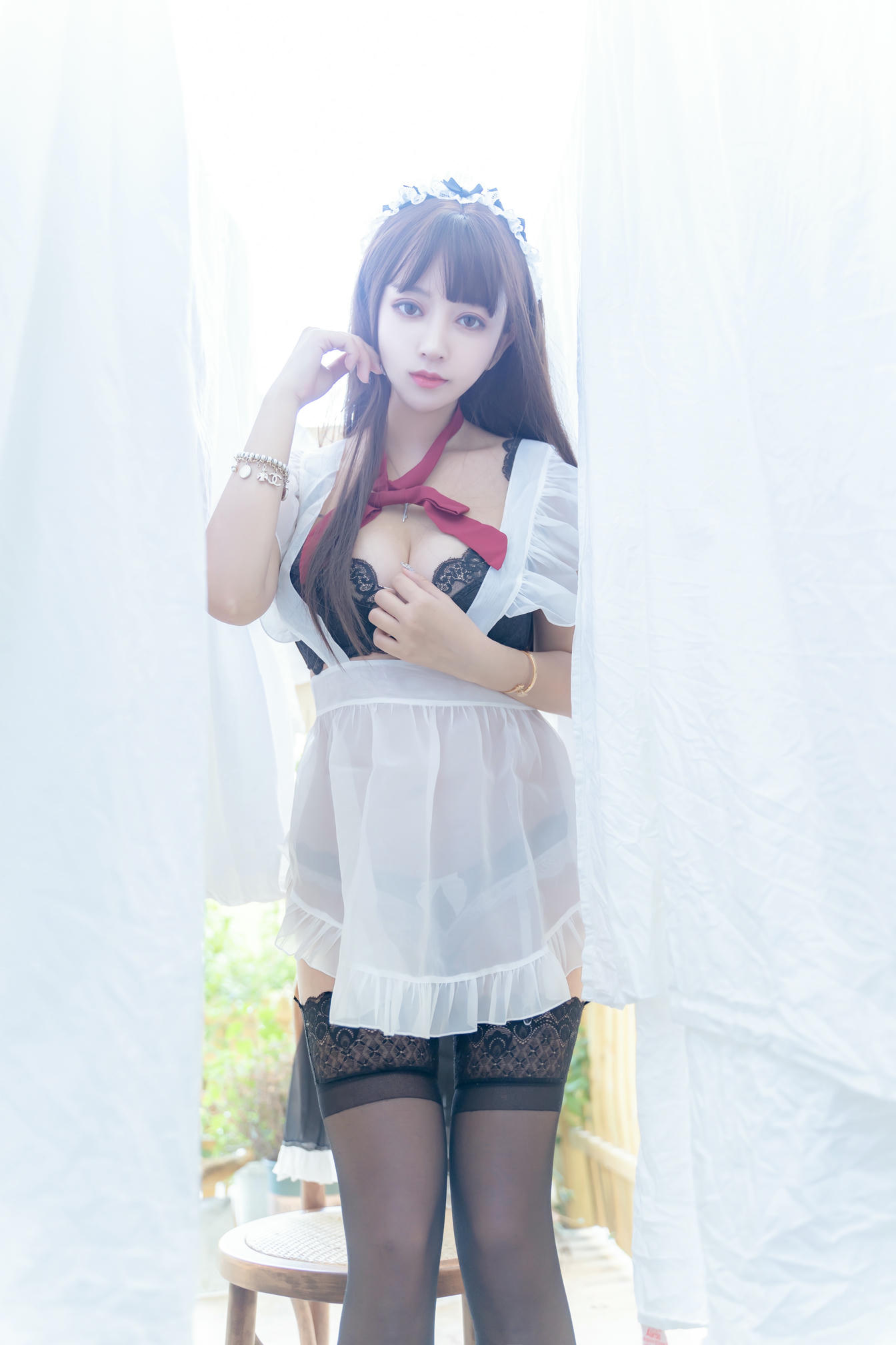 过期米线线喵 NO.067 女仆透 [49P-69MB]_第2集