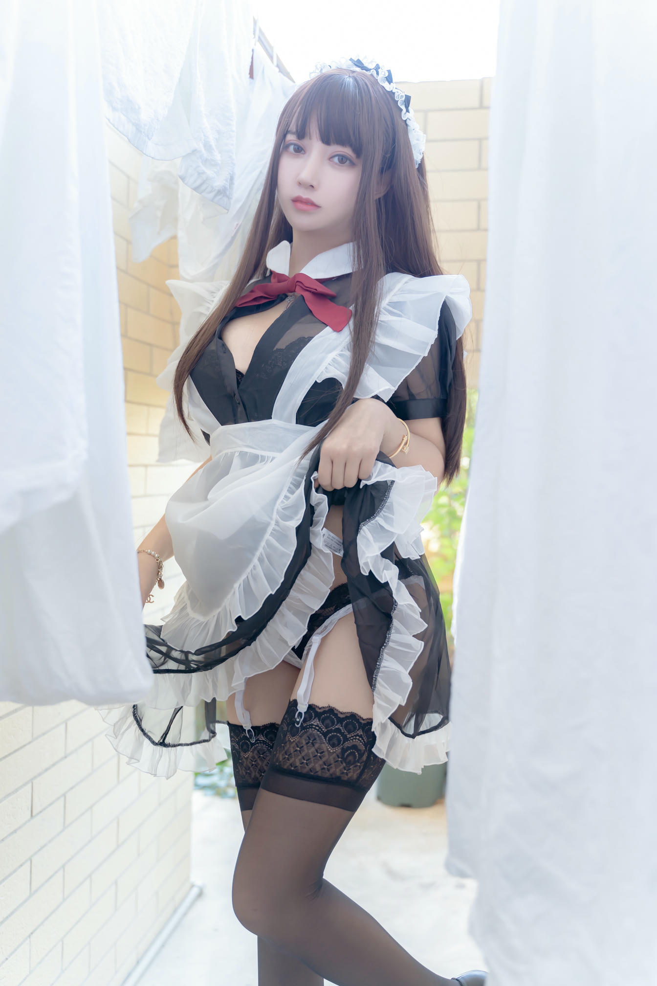 过期米线线喵 NO.067 女仆透 [49P-69MB]_第3集